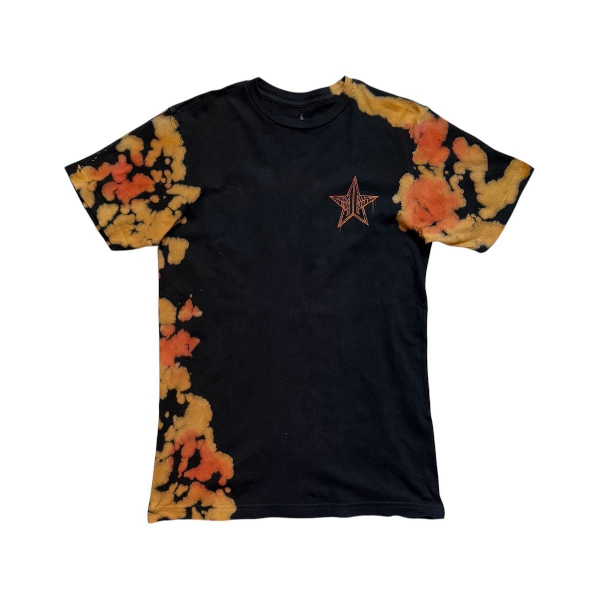 Fashion Victim × Other Jeffree Star Fashion Tie Dye Orange & Black Tee Size US M / EU 48-50 / 2 - 1 Thumbnail