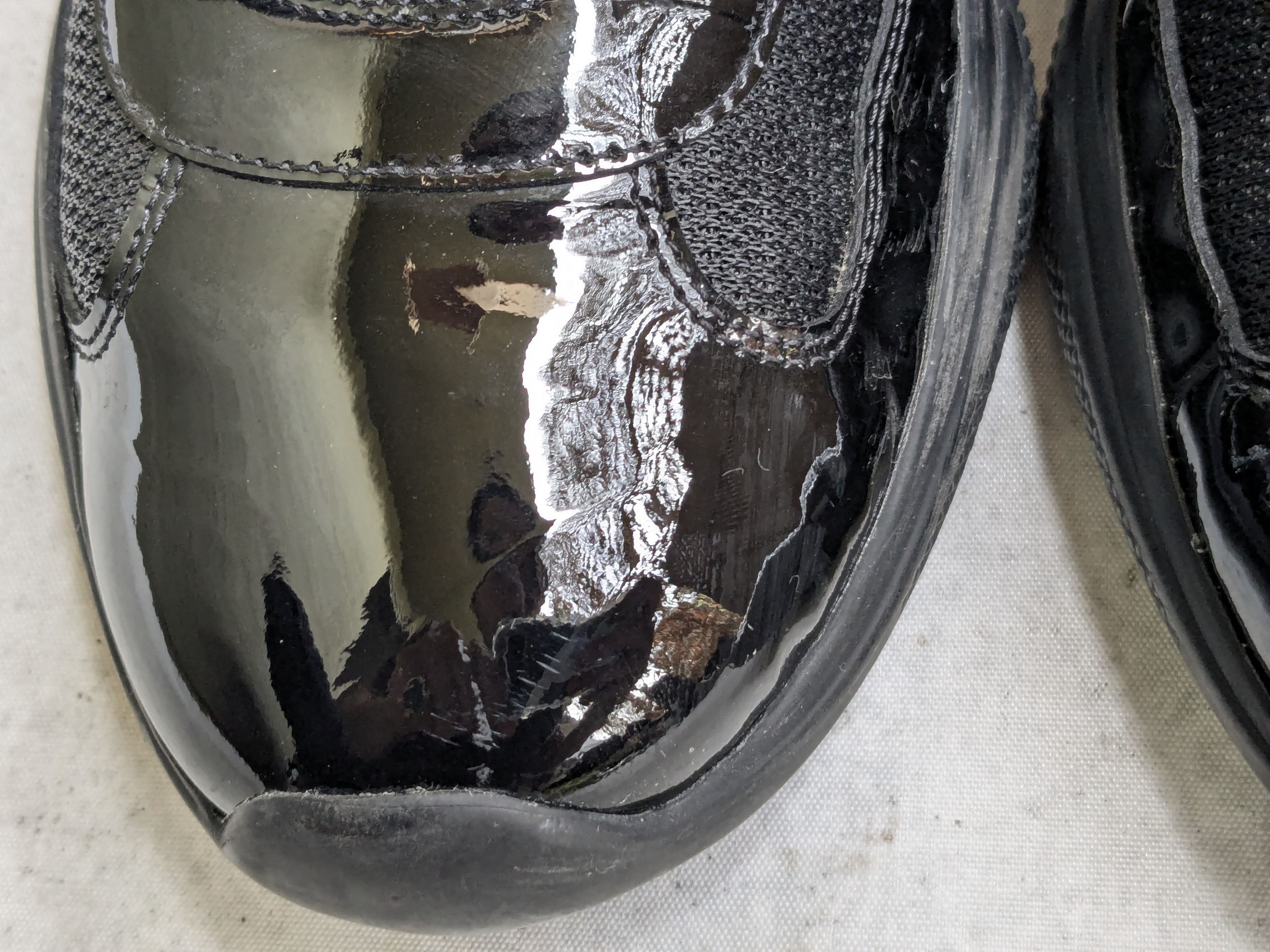 Prana Prada America's Cup Sneakers Black Patent Leather 10 Red Size US 10 / EU 43 - 3 Thumbnail