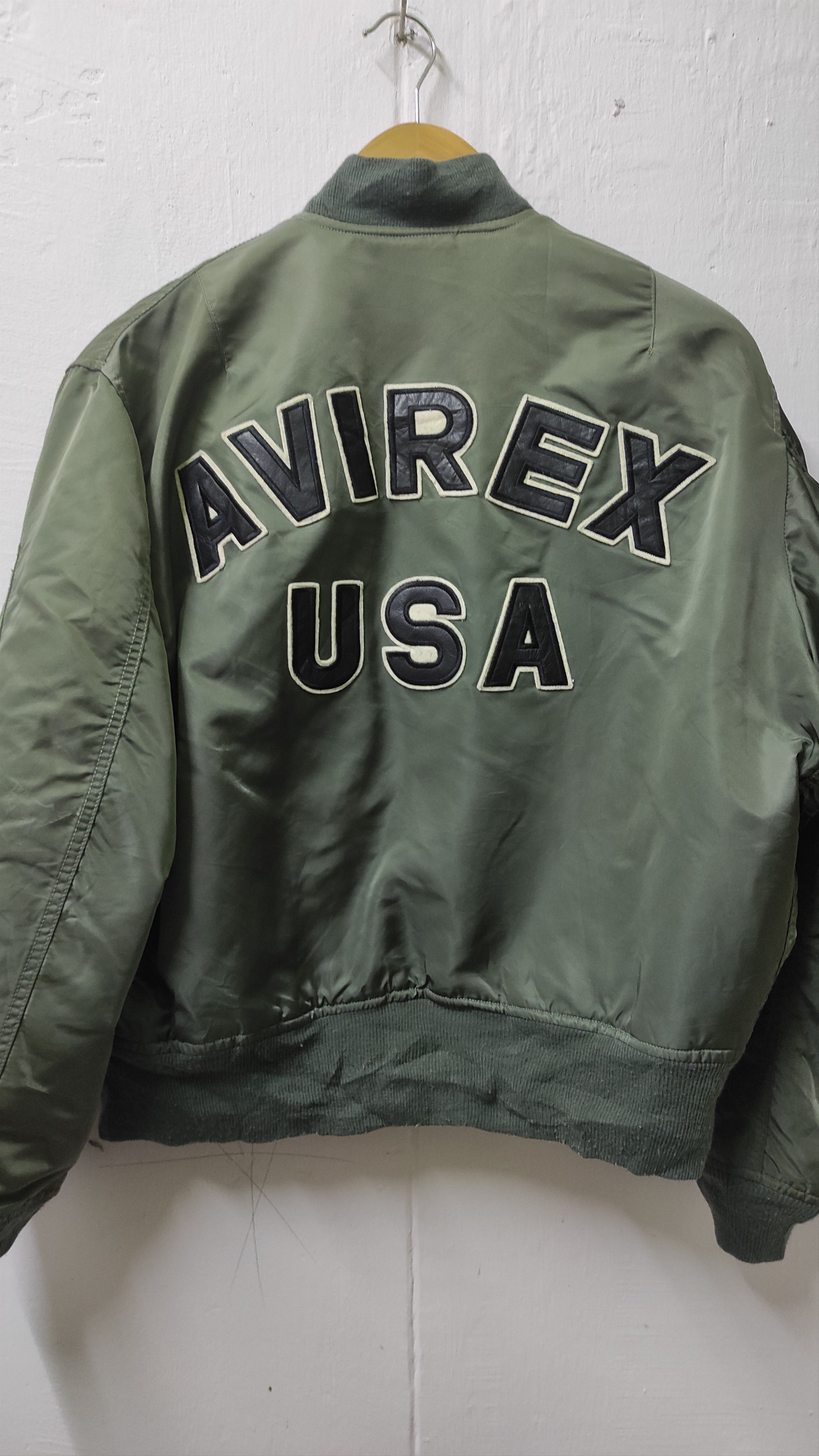 Avirex × Vintage Avirex usa bomber jacket Size US M / EU 48-50 / 2 - 2 Thumbnail