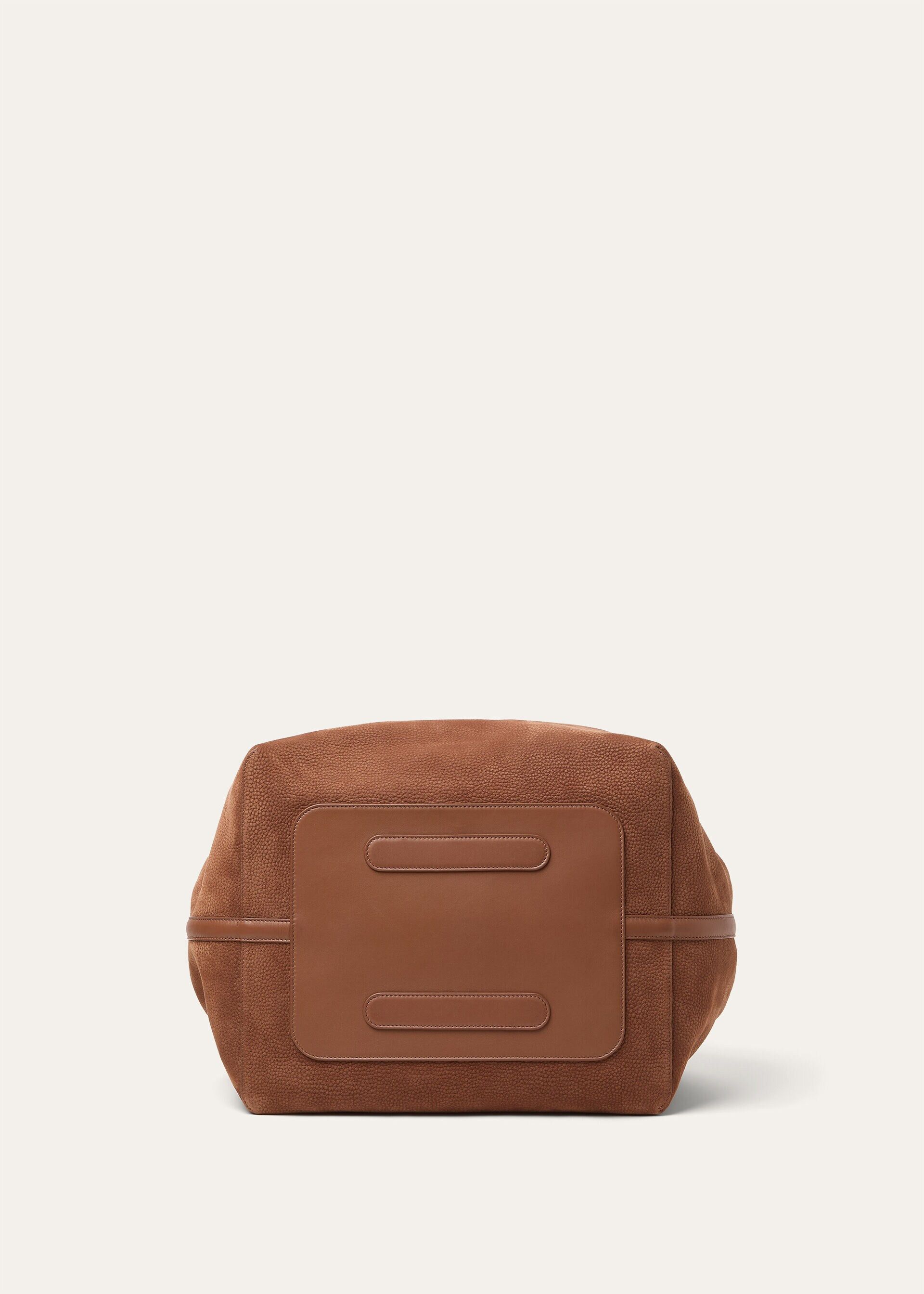 Loro Piana os11x0226 FAQ2838 Size: OS / Extra Large Bale Hobo Bag Brown Size ONE SIZE - 6 Thumbnail