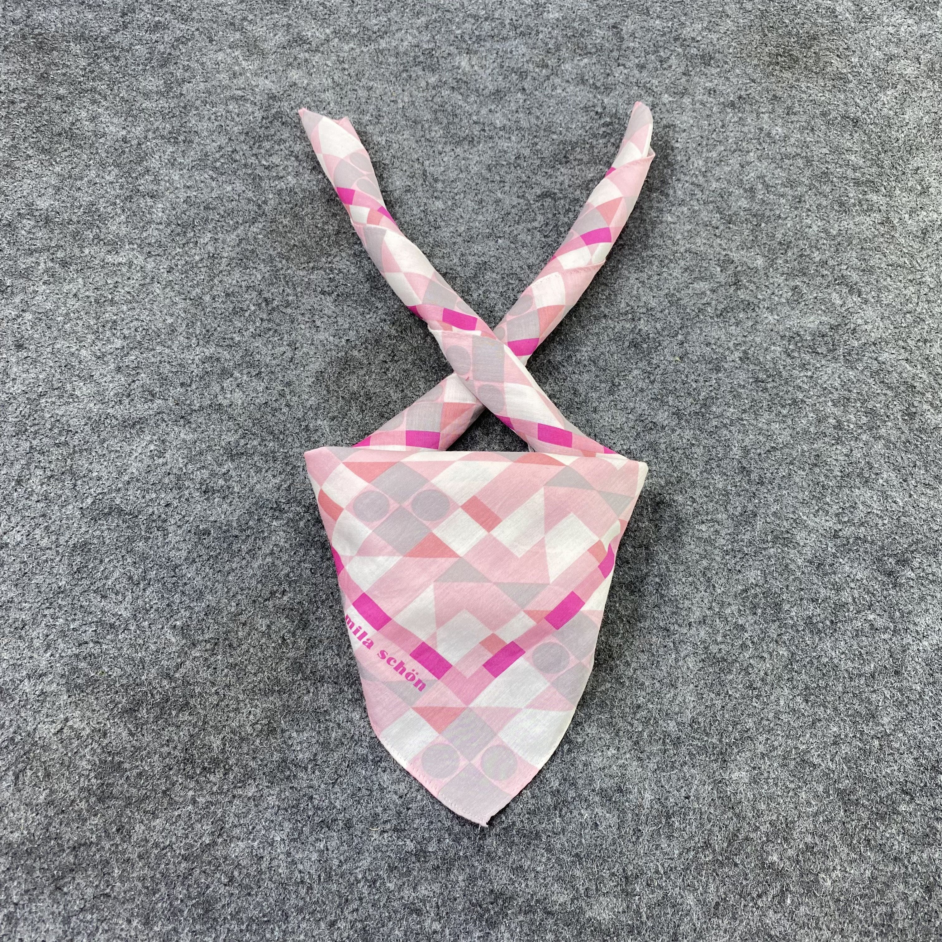Mila Schon Mila Schon Handkerchief Neckerchief Bandana-B2002 Size ONE SIZE - 2 Thumbnail