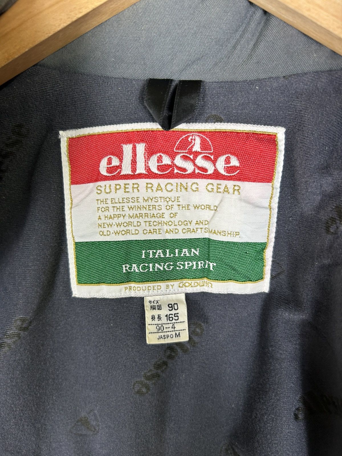 Ellesse × Vintage ⚡️Vintage Ellese Zipper Ski Bomber Jacket Size US M / EU 48-50 / 2 - 11 Thumbnail