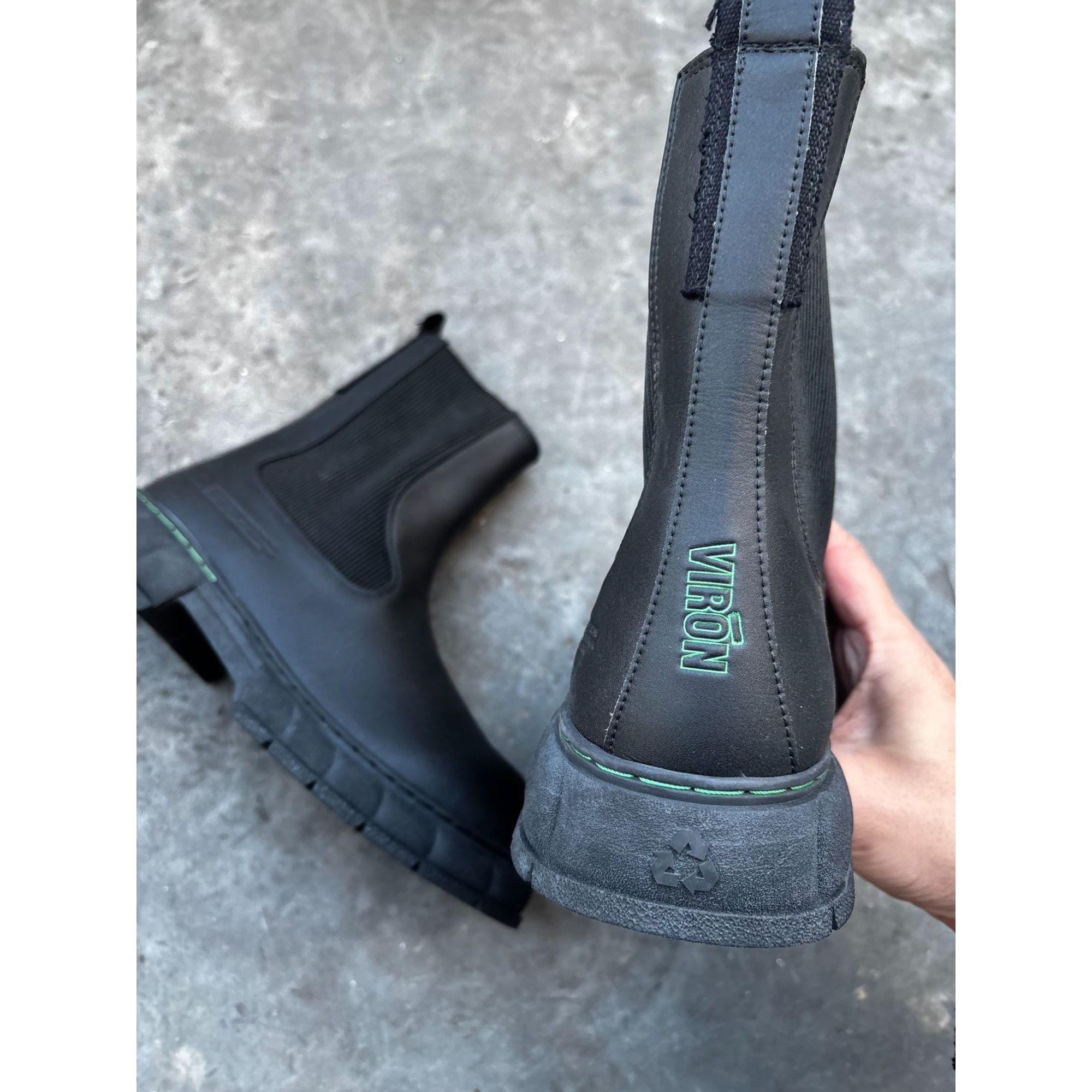 VIRON Viron 1997 Sustainable Black Chelsea Boots Size 39 Brand New Size US 9 / IT 39 - 5 Thumbnail