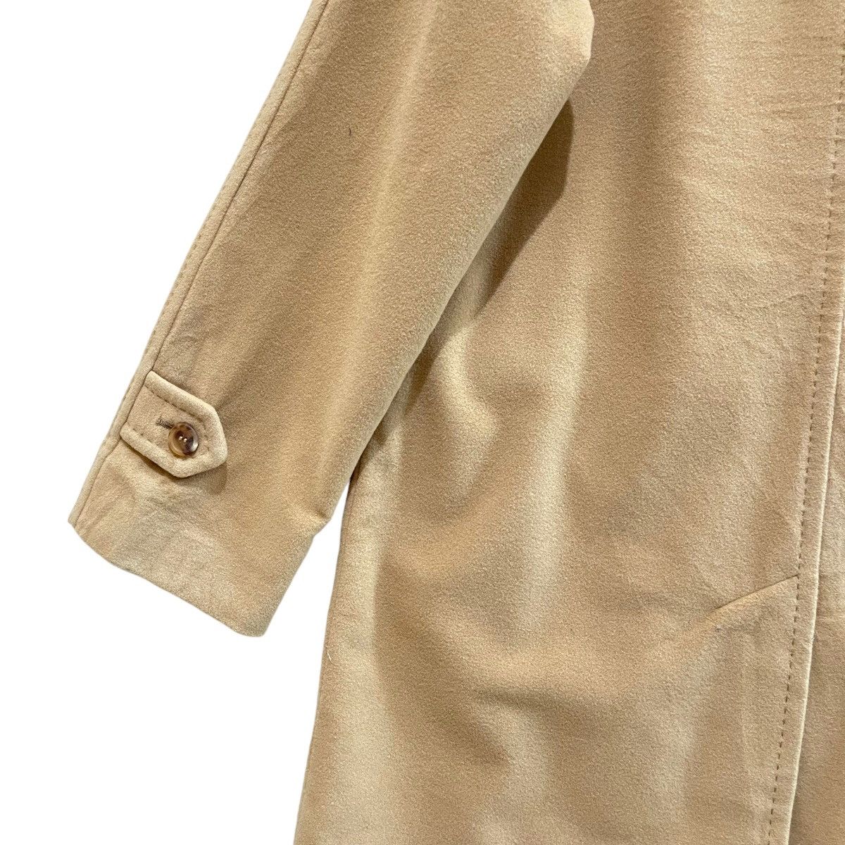 Aquascutum × Designer Vintage Aquascutum Made in Japan Wool Trench Coat Jacket Size M / US 6-8 / IT 42-44 - 13 Thumbnail