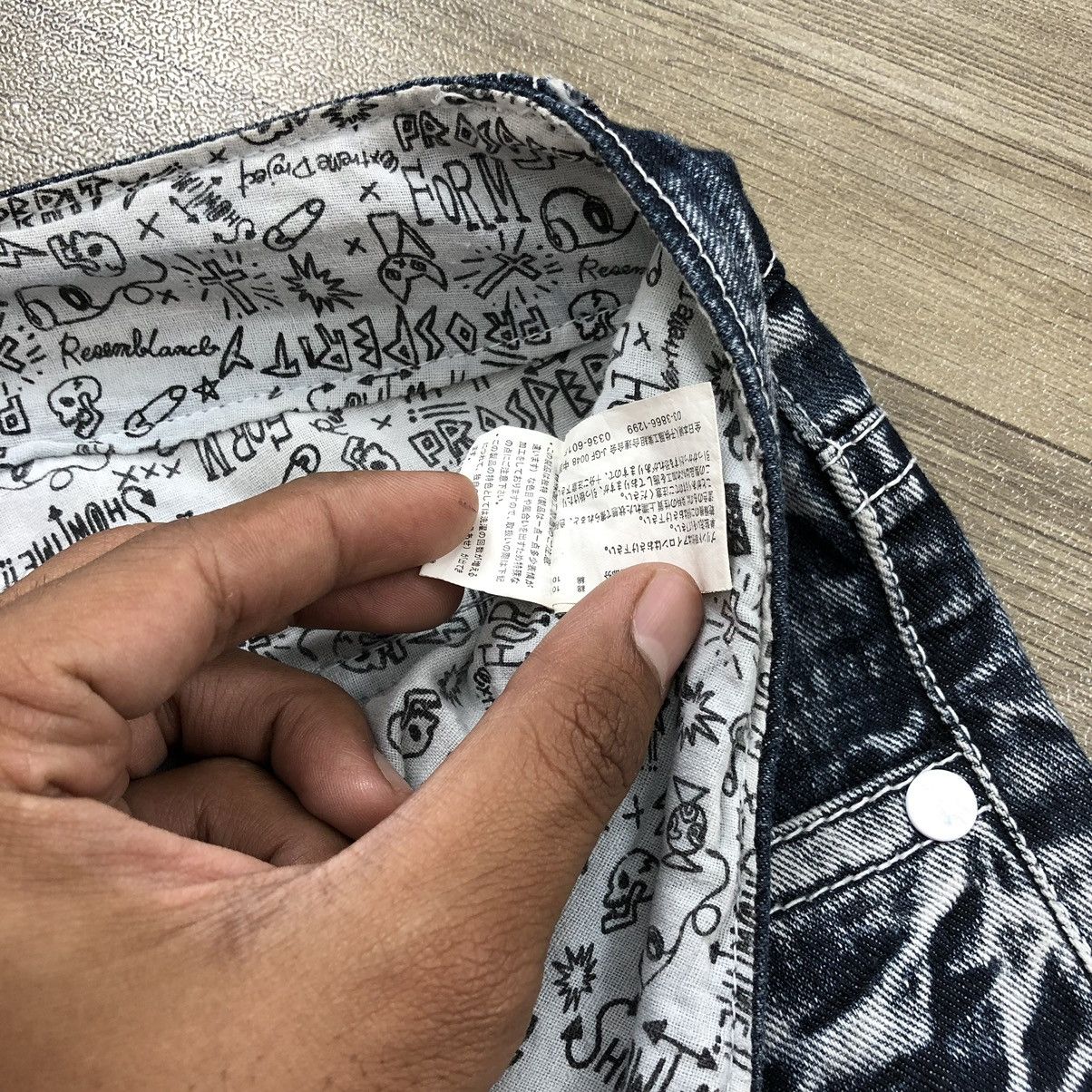 If Six Was Nine × Japanese Brand × Le Grande Bleu (L.G.B.) Crazy🔥 Y2K Original Jeans Distressed Faded Acid Wash Jeans Size US 28 / EU 44 - 11 Thumbnail