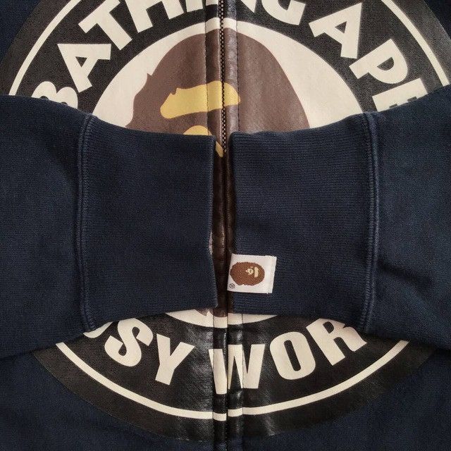 Bape × Nigo 🔥Vintage BAPE Circle logo full zip hoodie a bathing ape NIGO Size US S / EU 44-46 / 1 - 5 Thumbnail
