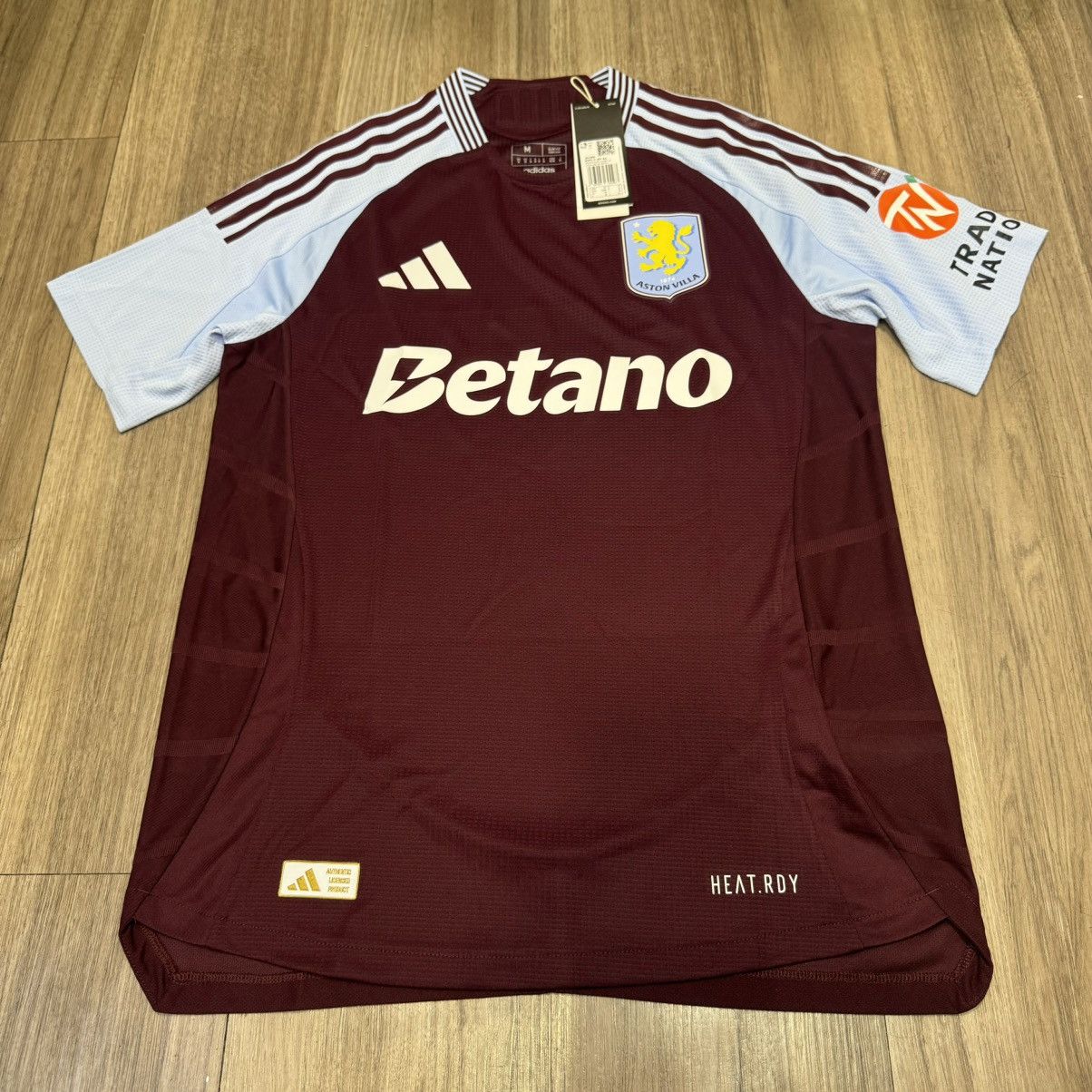 Adidas Aston villa 24/25 player issue home shirt (bnwt) Size US M / EU 48-50 / 2 - 1 Thumbnail