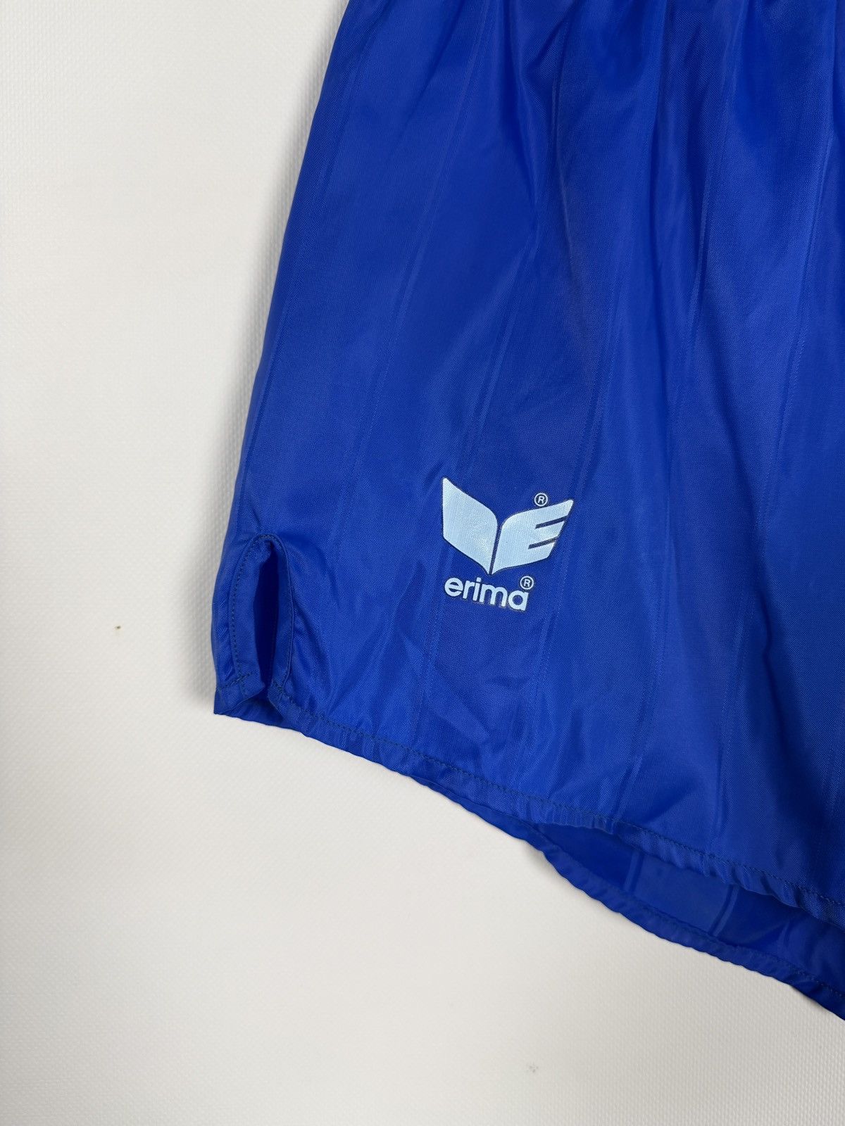 Erima Vintage 90s Erima Nylon Running Athletic Shorts Blue Size 6 Size US 38 / EU 54 - 4 Thumbnail