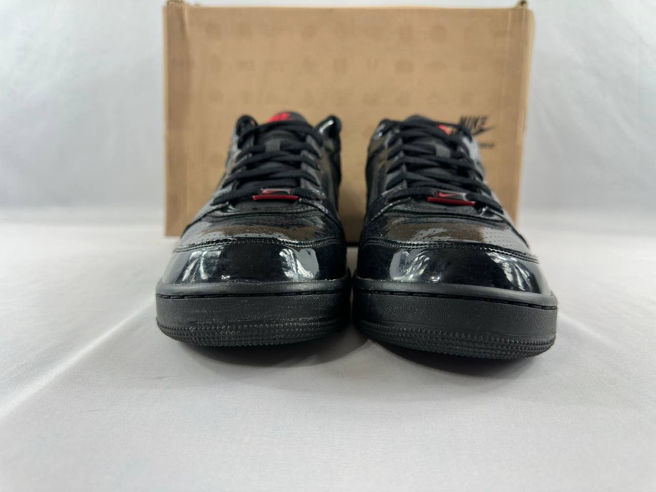 Nike Nike Air Prestige 3 'Patent Black Red' 386114-006 Size US 13 / EU 46 - 2 Thumbnail