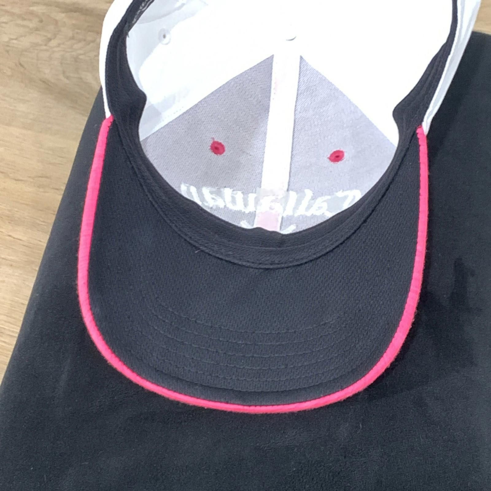 Pink Callaway Golf Cap Pink White Mesh Adjustable Strapback NWOT Size ONE SIZE - 9 Thumbnail