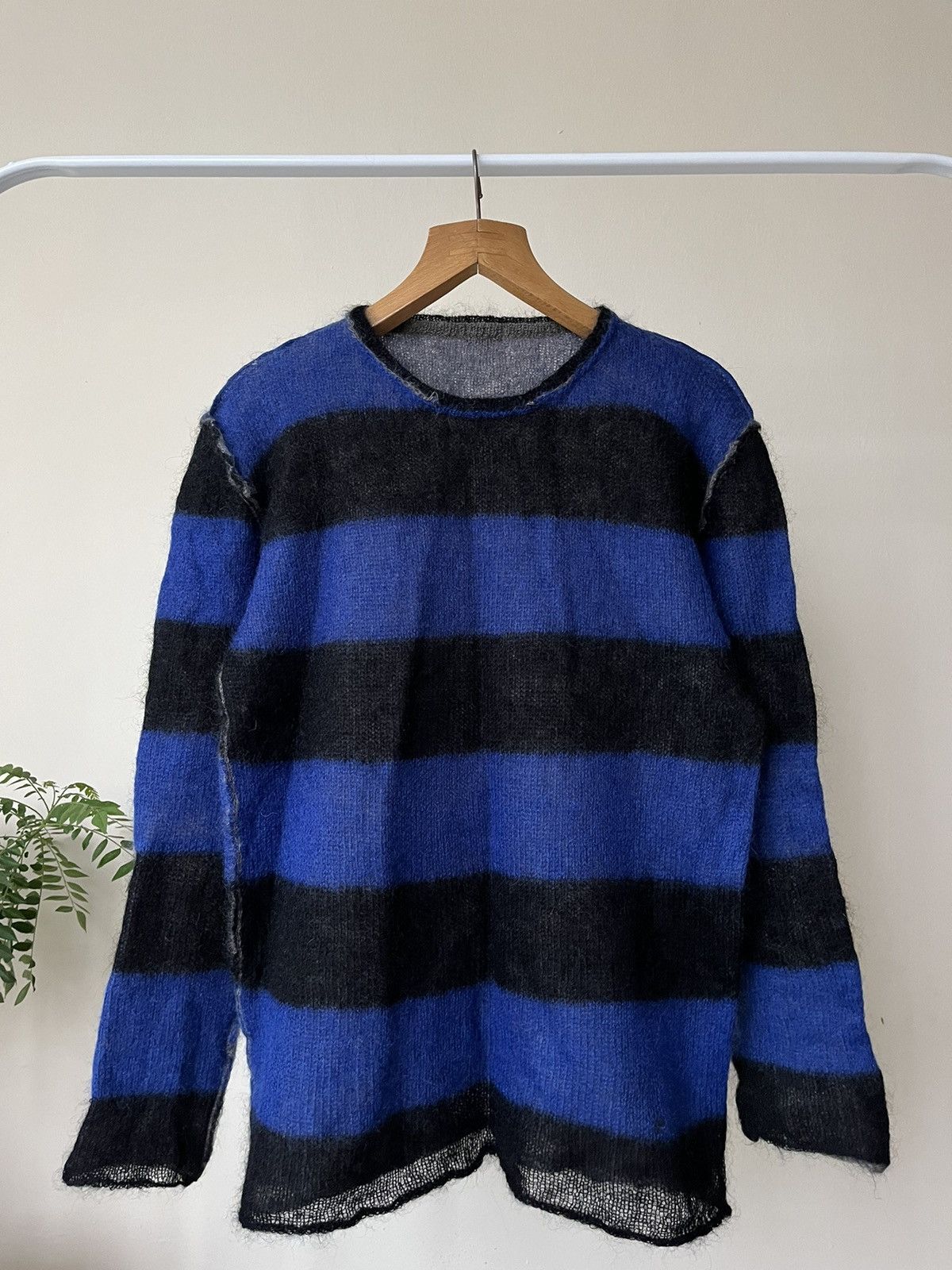 Rare 💥 Vintage BEAMS Kurt Kobain Oversized Mohair Reversible