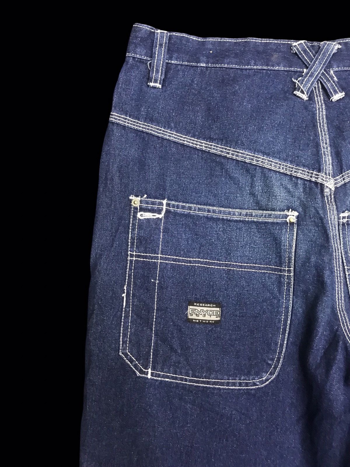 Other 💥BAGGY💥ENYCE96312 Baggy Carpnter Hip Hop Rapper Denim F131 Size US 33 - 12 Thumbnail