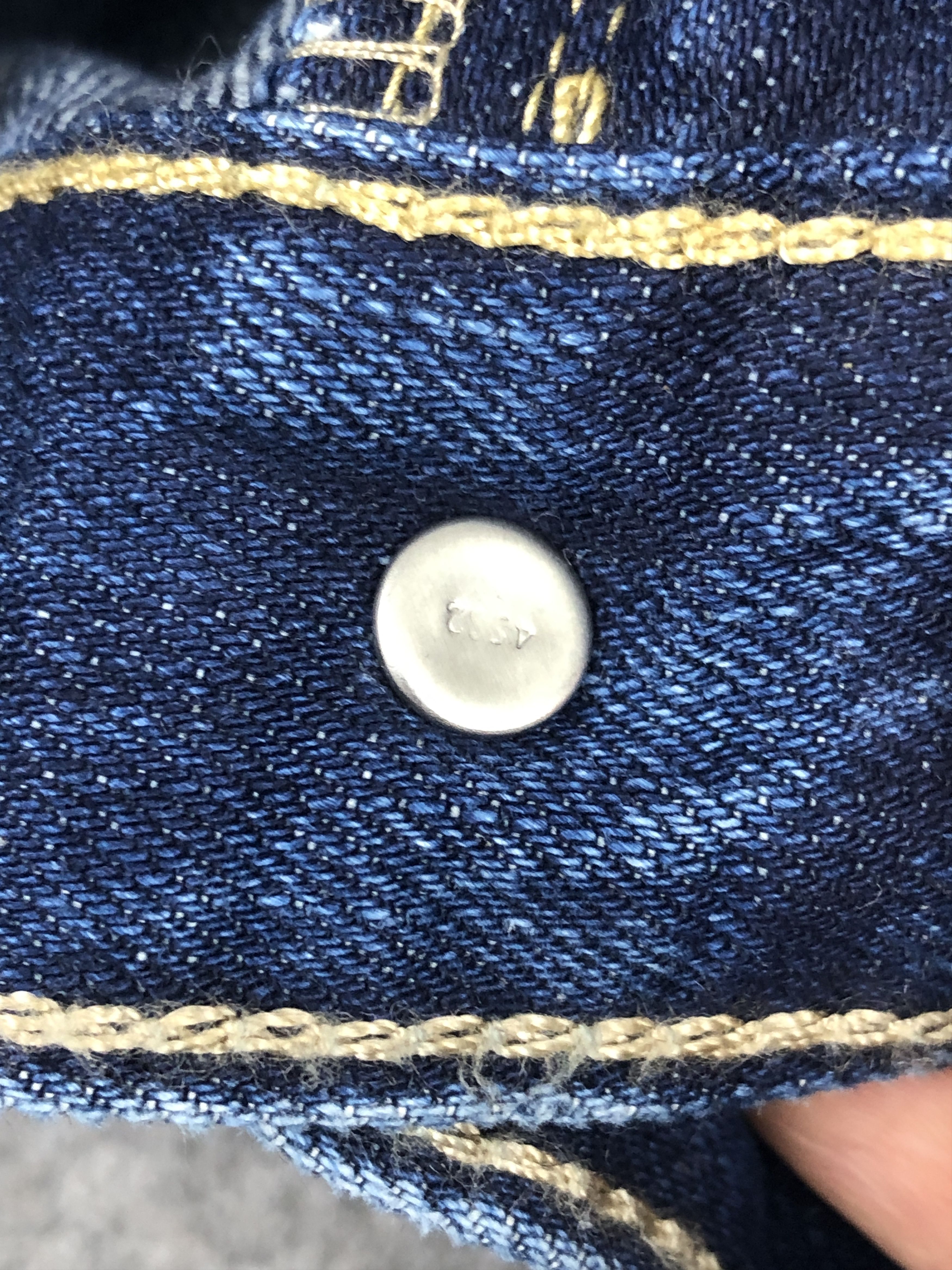 Levi's Vintage Levis 514 Blue Denim Jeans DP2349 Size US 37 - 10 Thumbnail