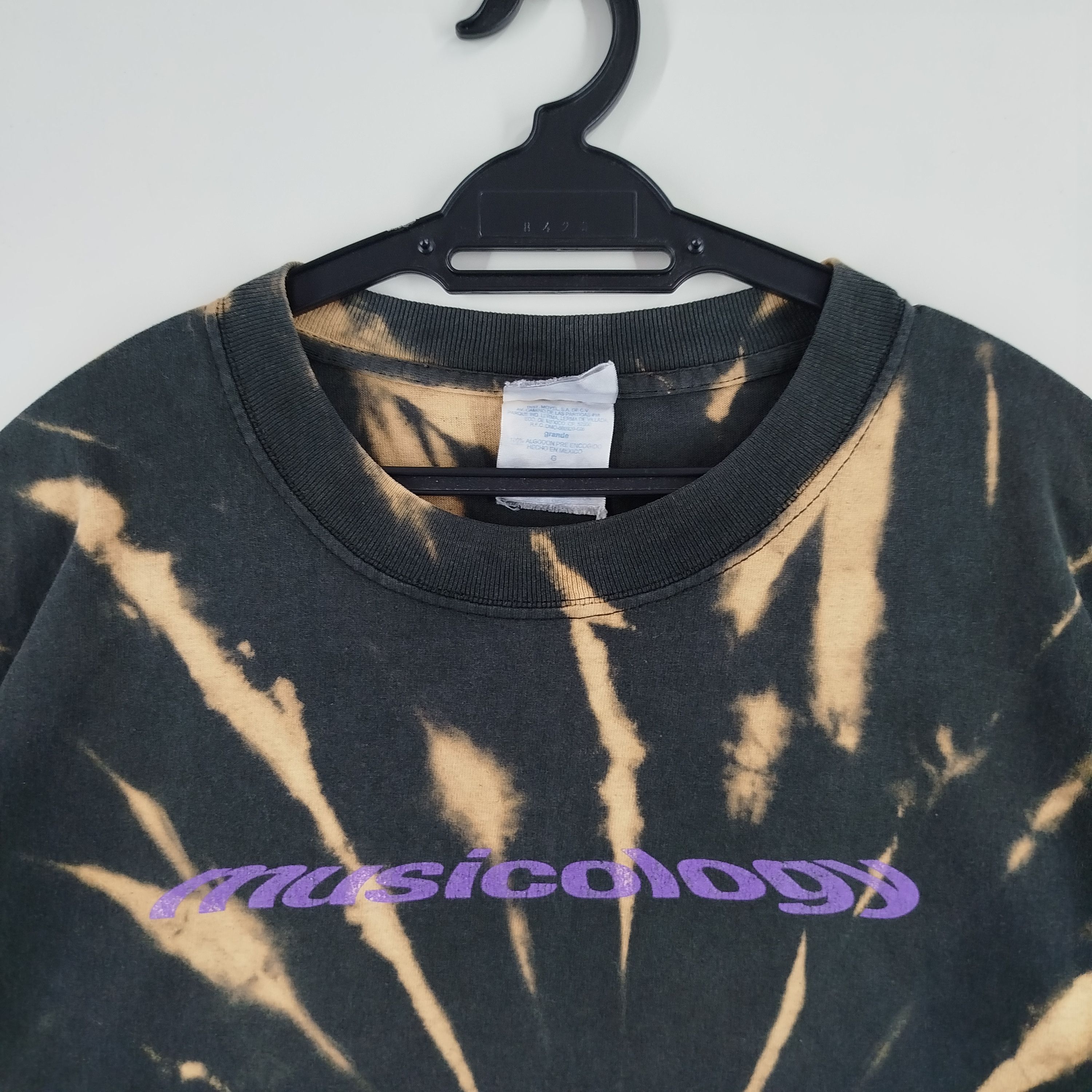 Band Tees × Vintage Vintage Prince Musicology 2004 Copyright Tye Dye Sun Faded Size US XL / EU 56 / 4 - 6 Thumbnail
