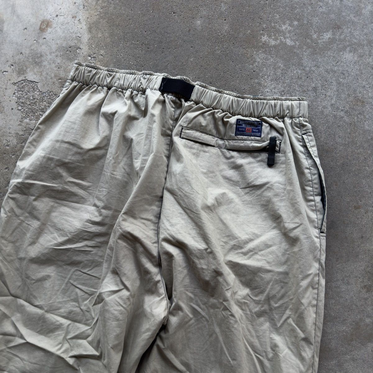 American Eagle Outfitters VINTAGE BAGGY NYLON CARGO PARACHUTE PANTS AMERICAN EAGLE XL Size US 36 / EU 52 - 5 Thumbnail