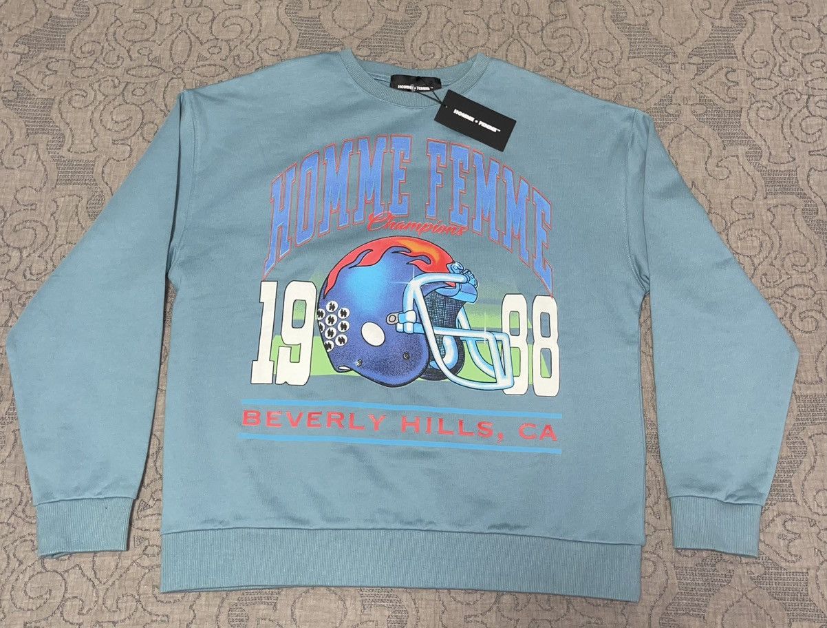 Homme + Femme La Homme+Femme Champions Football Sweatshirt Size US M / EU 48-50 / 2 - 1 Thumbnail