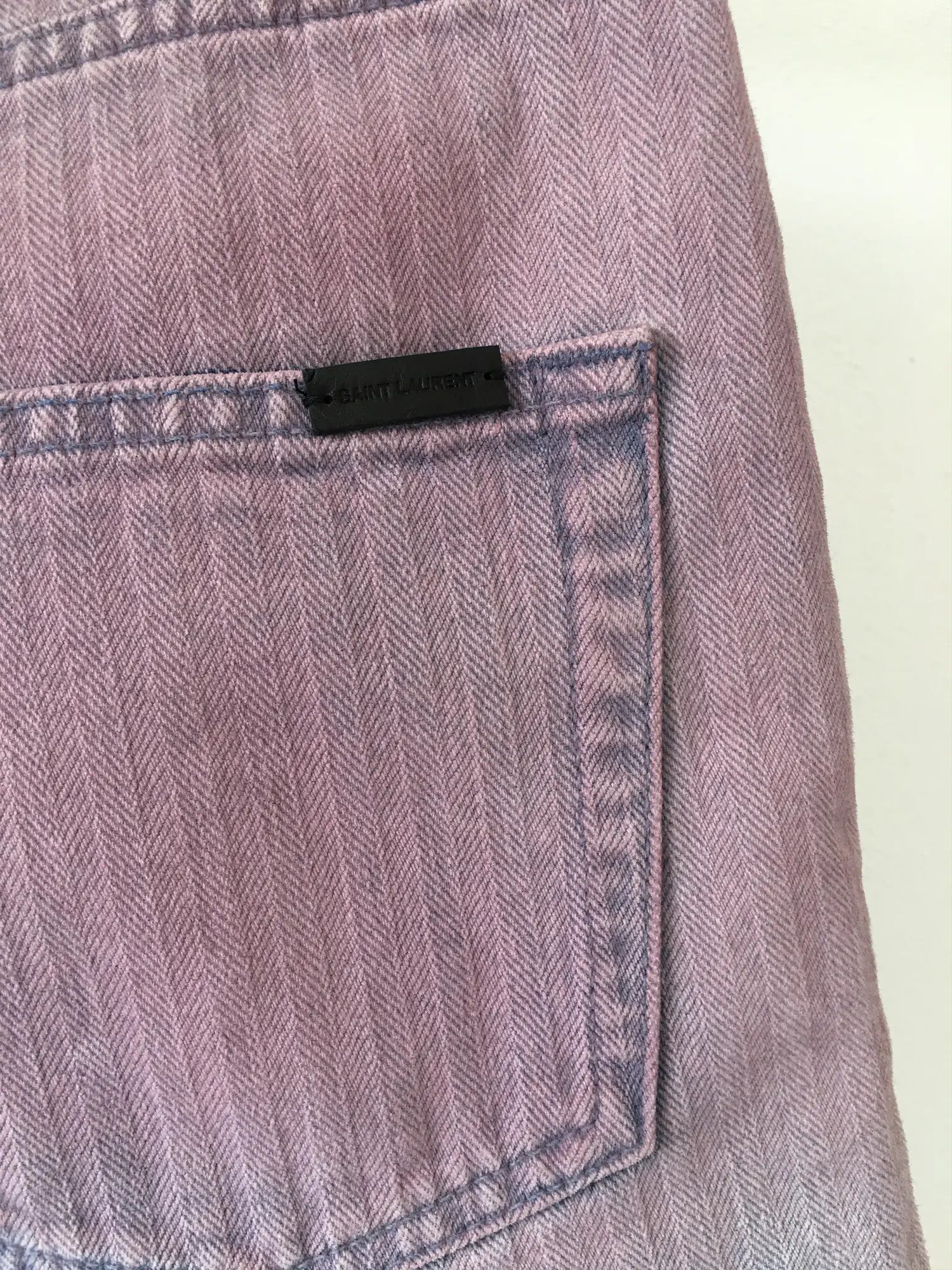 Saint Laurent Paris SS'21 Shorts Degrade Dyed Size US 30 / EU 46 - 7 Thumbnail