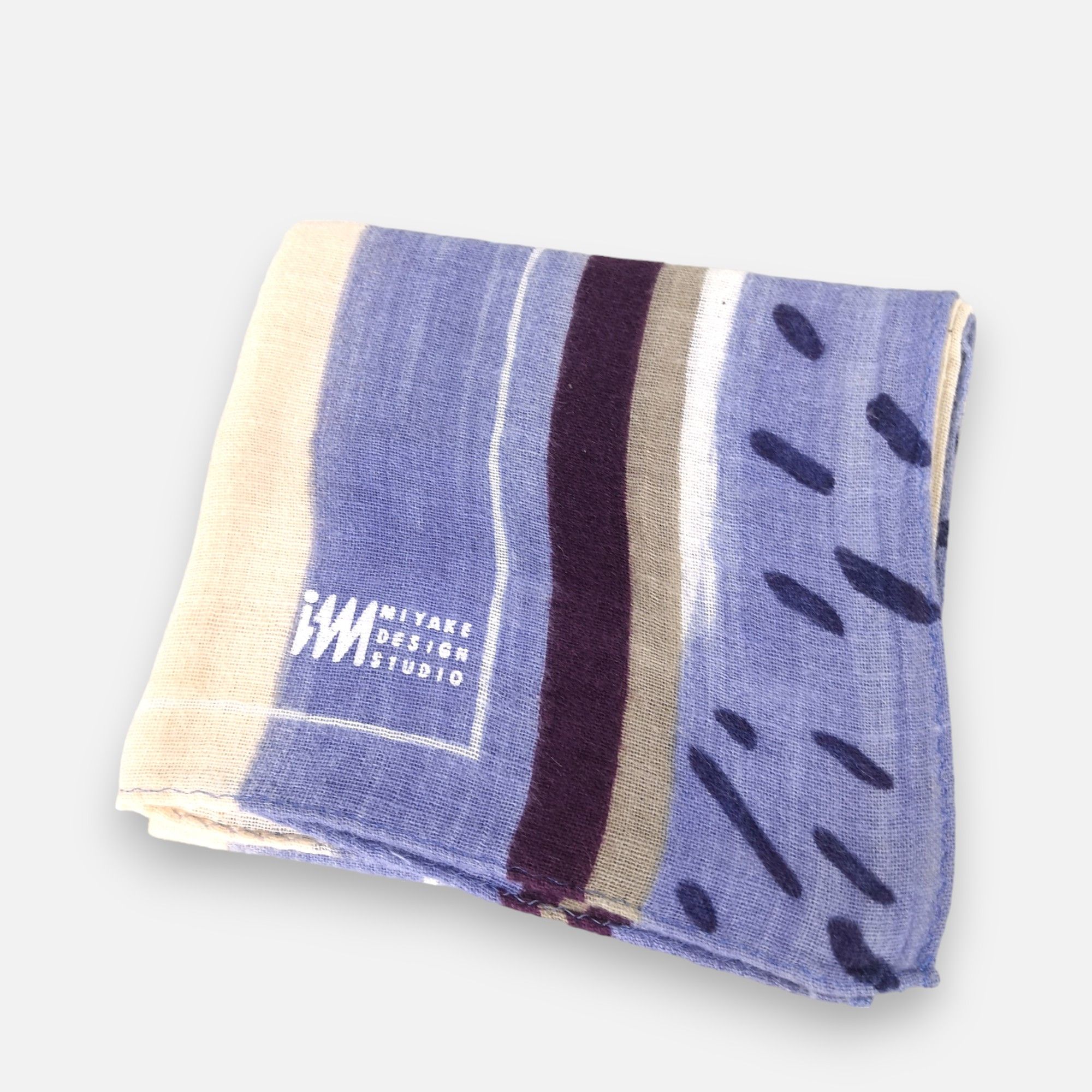Issey Miyake × Vintage Vintage Issey Miyake Handkerchief Pocket Square Bandana Size ONE SIZE - 4 Thumbnail