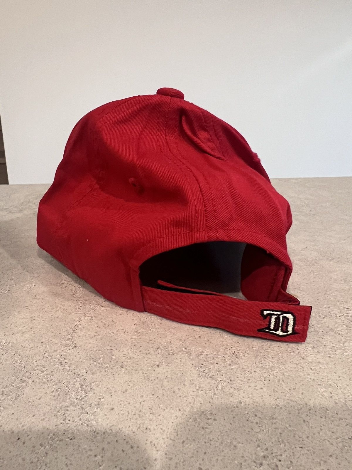 NHL × Vintage × Zephyr Vintage Detroit Redwings NHL Hockey Hat Adjustable 90s Y2K Size ONE SIZE - 3 Thumbnail