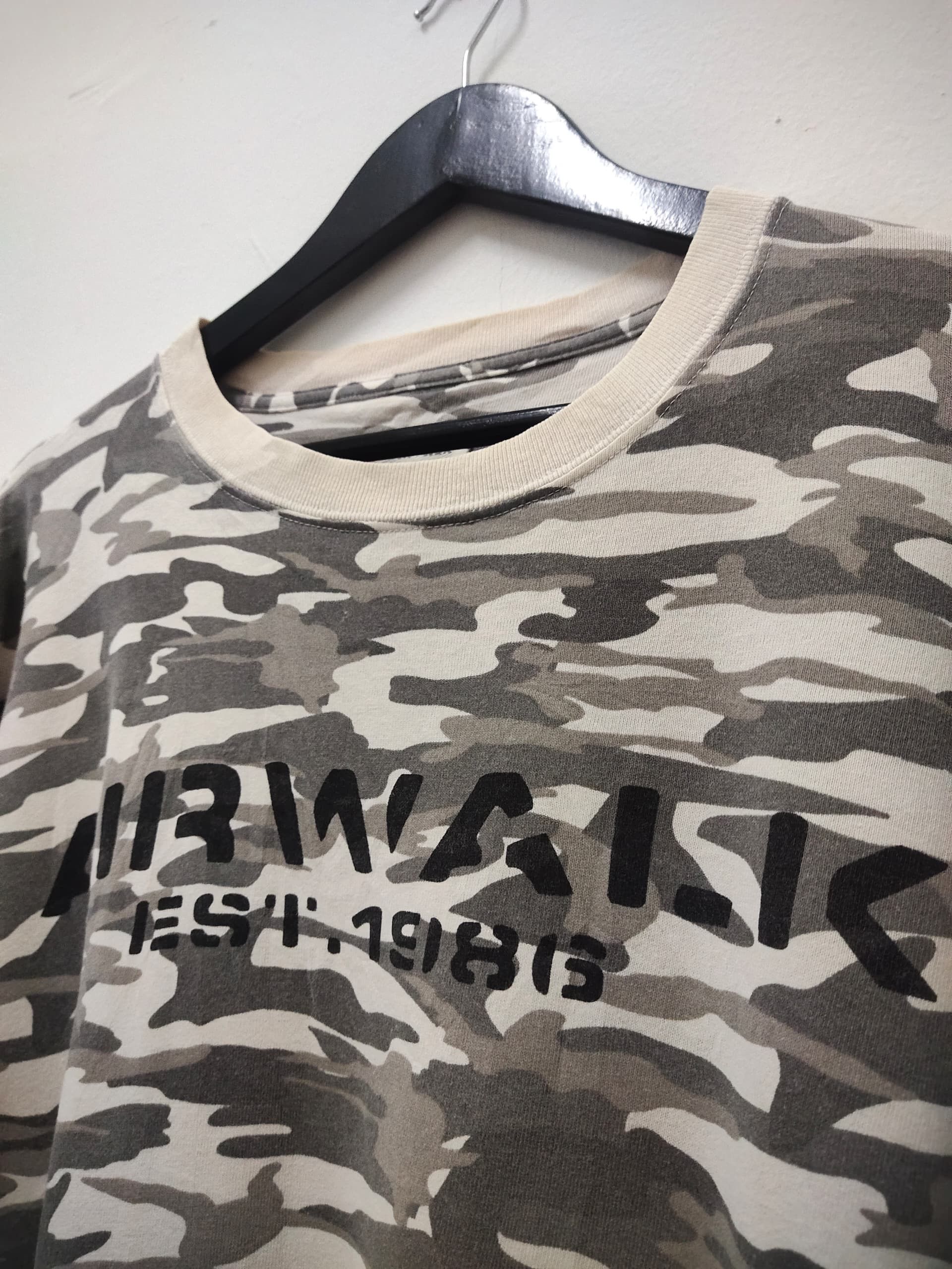 Airwalk Vintage Airwalk Camo Army design longsleeve t shirt Size US L / EU 52-54 / 3 - 5 Thumbnail