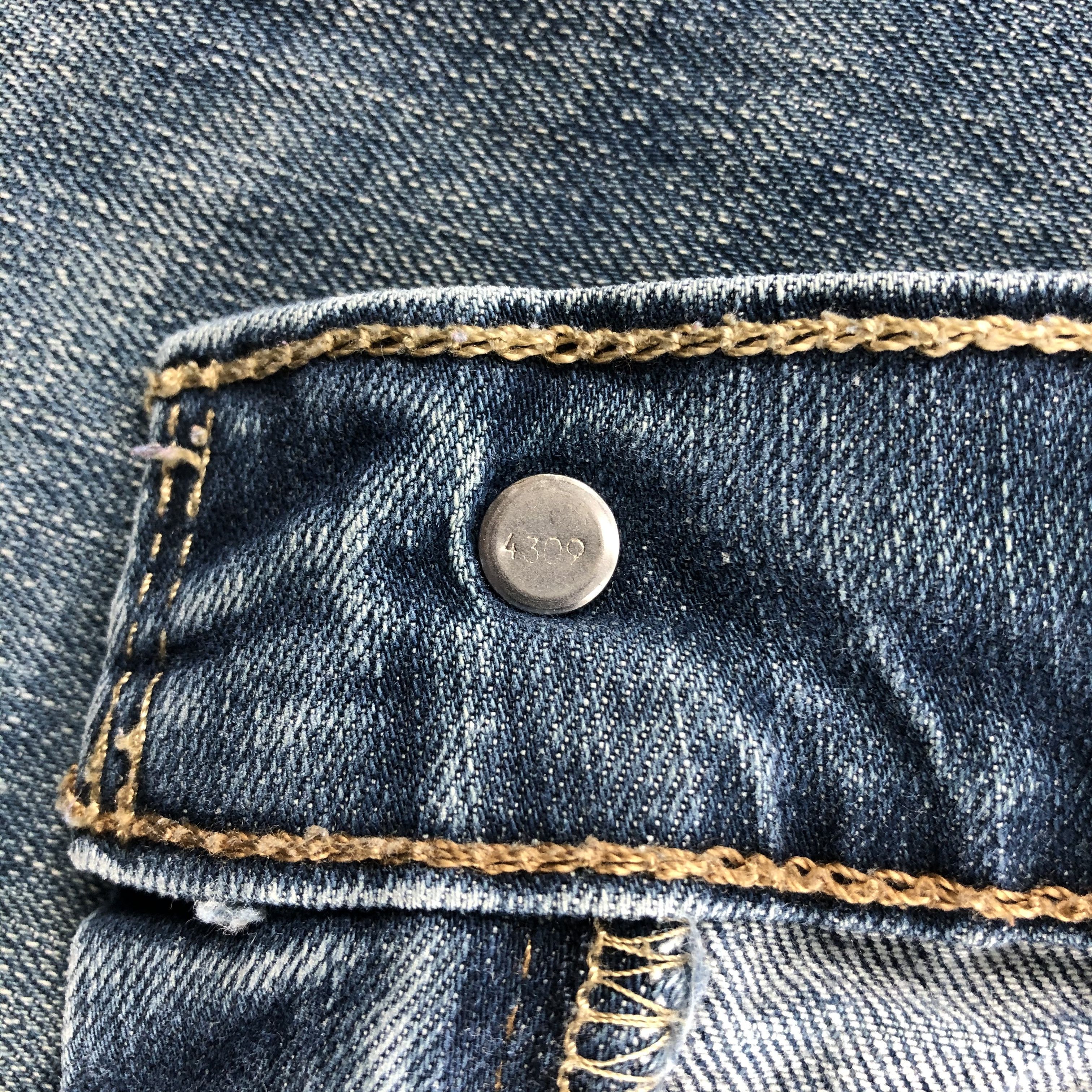 Levi's × Vintage Vintage Blue Wash Levis 513 Jeans-JM1882 Size US 32 / EU 48 - 9 Thumbnail