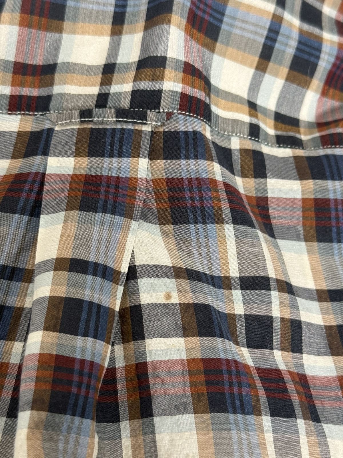Acne Studios Acne Studios Isherwood PSS15 Checkered Button Up Shirt Size US L / EU 52-54 / 3 - 8 Thumbnail