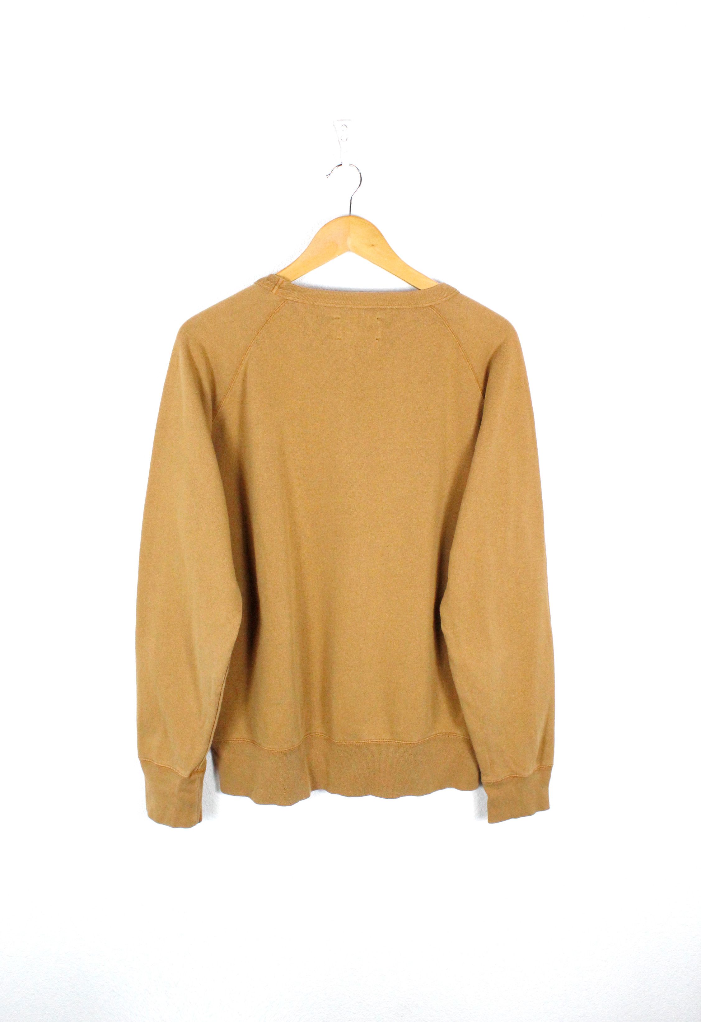 Our Legacy Our Legacy Mustard Beige Crew Sweatshirt L size Size US L / EU 52-54 / 3 - 4 Thumbnail
