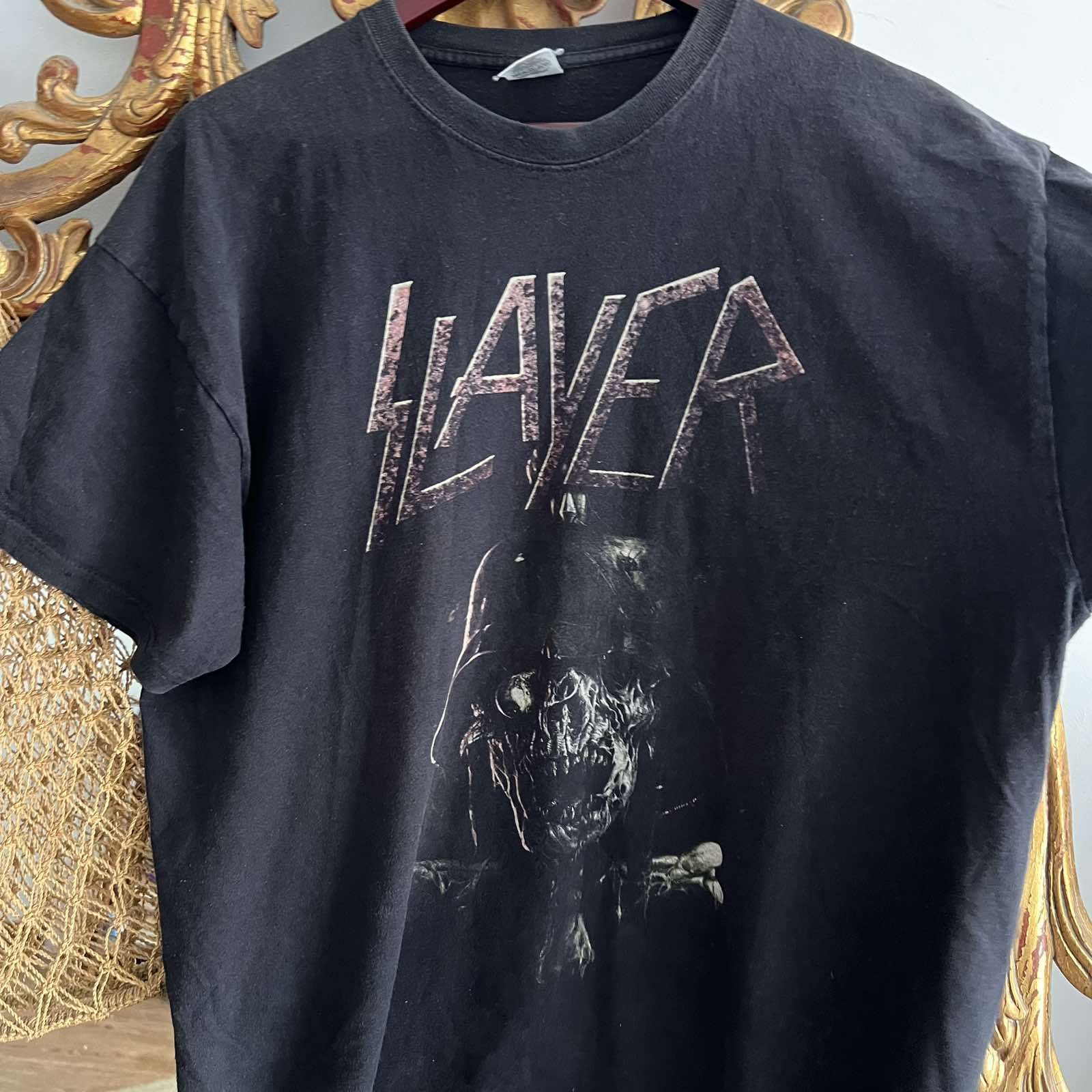 Band Tees × Other × Vintage Vtg SLAYER 2014 Vintage T-shirt Sz XXL Size US XXL / EU 58 / 5 - 4 Thumbnail