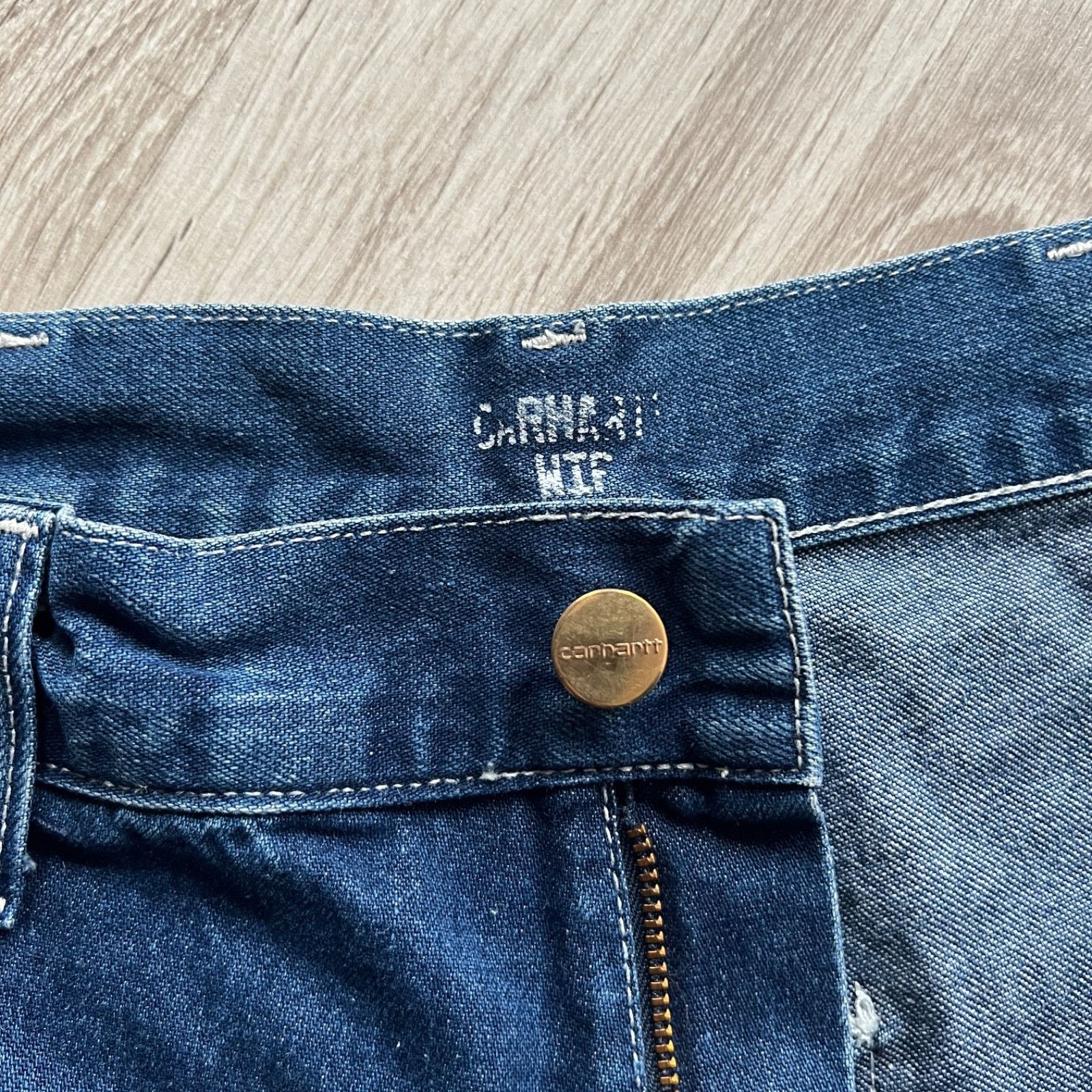 Carhartt Wip Carhartt WIP Simple Pant Denim Work Jeans 9626AC Size US 30 / EU 46 - 5 Thumbnail