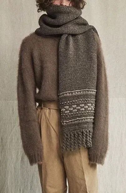 Old Joe Old Joe Mohair Crew Neck Sweater. Size US M / EU 48-50 / 2 - 6 Thumbnail