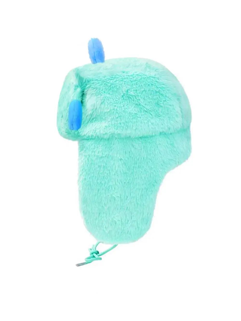 Japanese Brand Y2K Anime Sanrio Hangyodon Labubu Ushanka Cute Winter Hat Size ONE SIZE - 5 Thumbnail