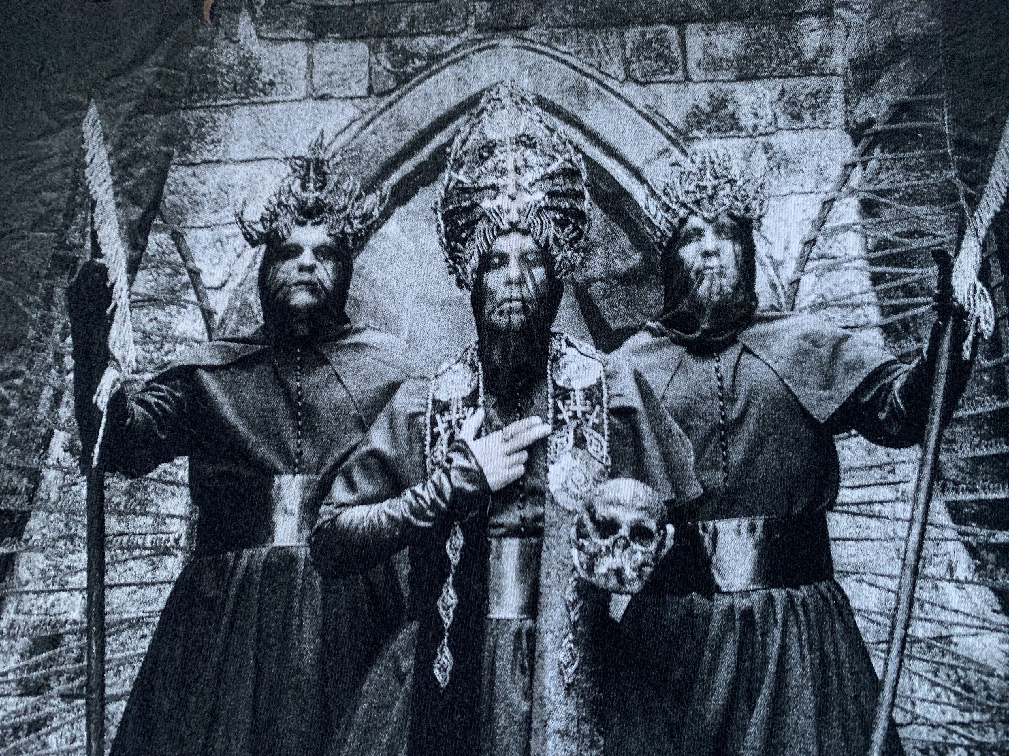 Band Tees × Gildan Vintage Behemoth Ecclesia Diabolica Catholica T Shirt 2018 Size US M / EU 48-50 / 2 - 7 Thumbnail