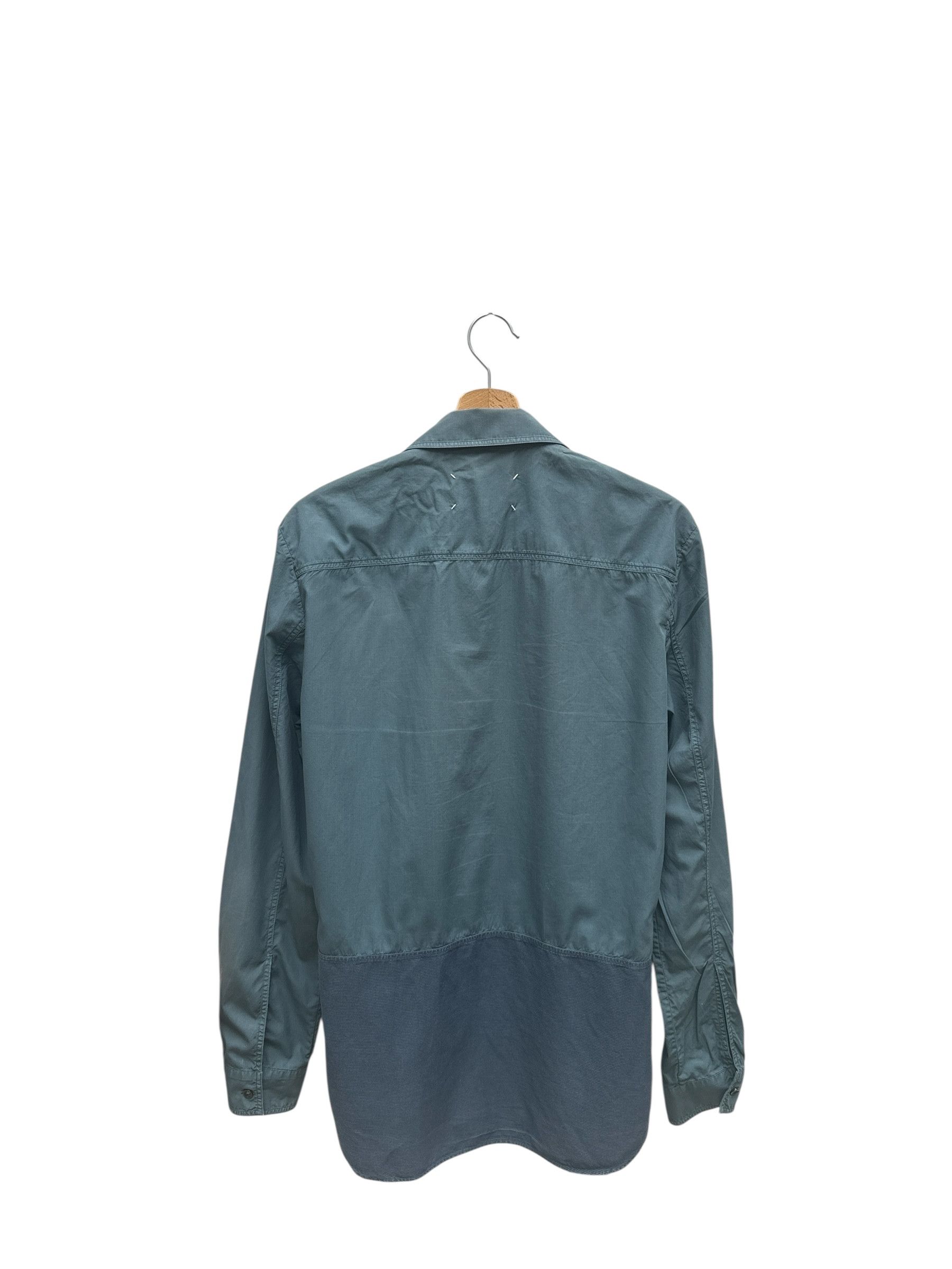 Maison Margiela FW 2015 Navy Cotton Shirt Size US S / EU 44-46 / 1 - 3 Thumbnail
