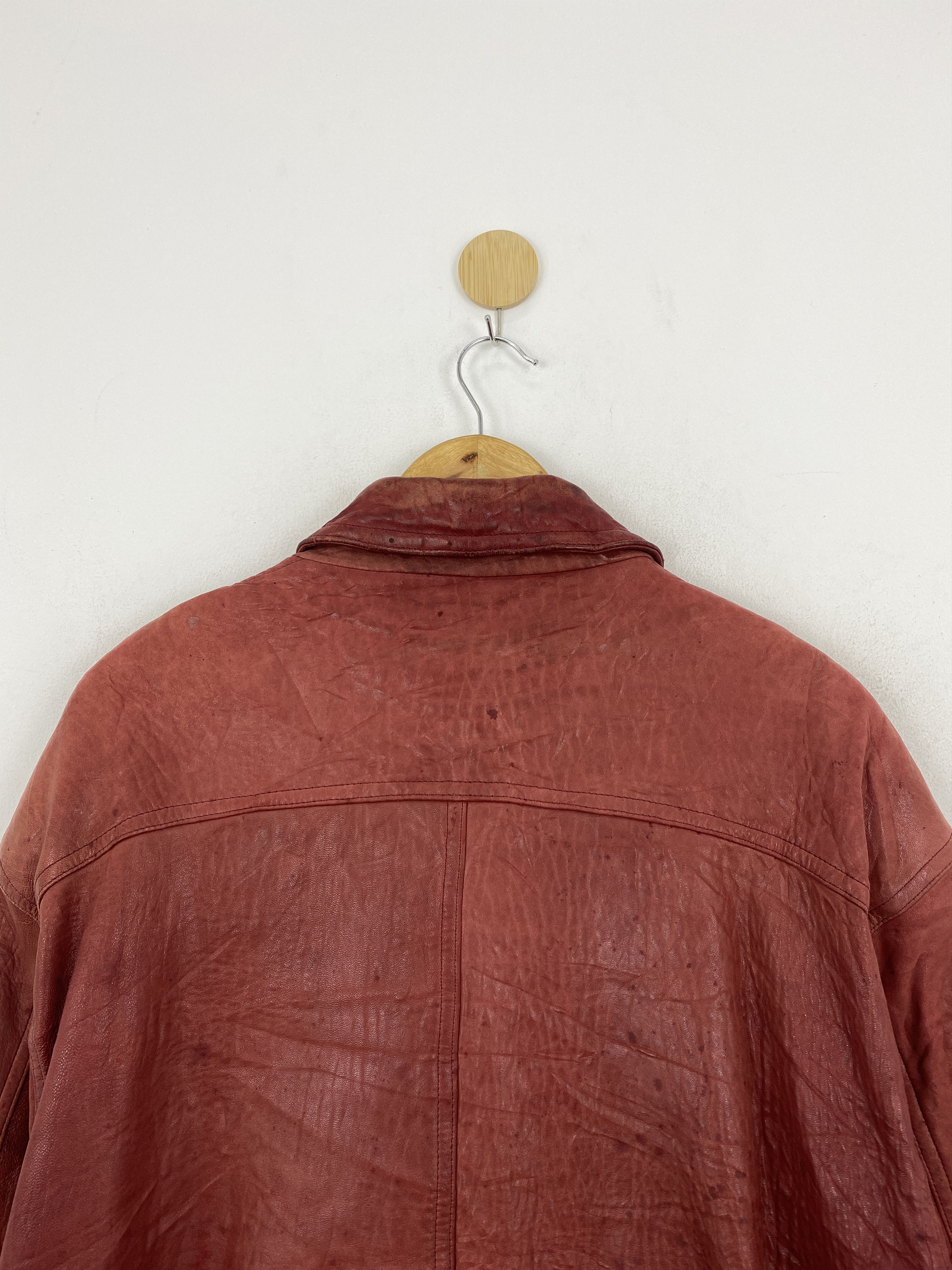 Japanese Brand Vintage Japanese Brand Gicoll Japan Leather Jacket JA0081 Size US M / EU 48-50 / 2 - 4 Thumbnail