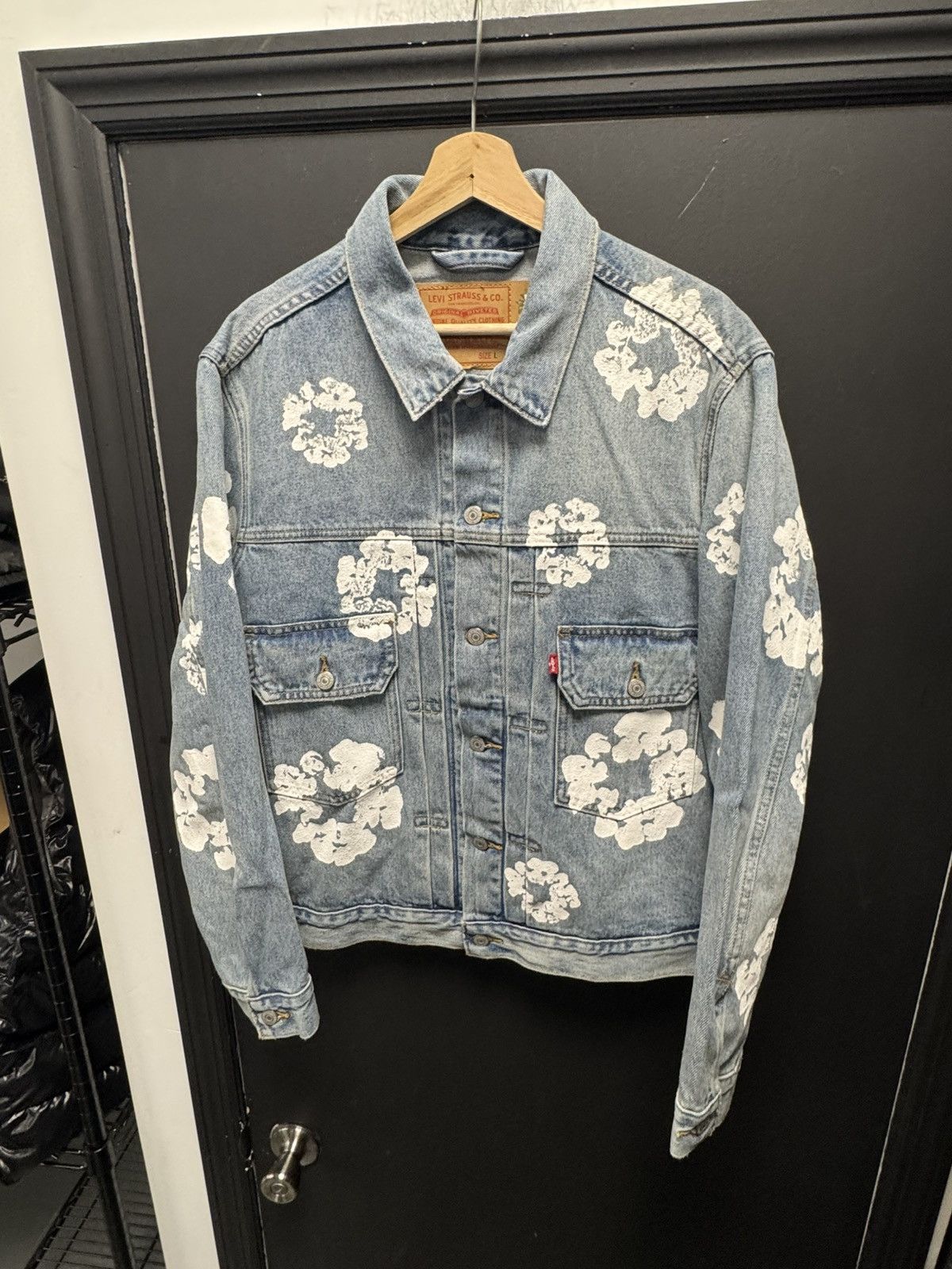 DENIM TEARS Denim Tears x Levi's Jacket Light Blue Size US L / EU 52-54 / 3 - 1 Thumbnail