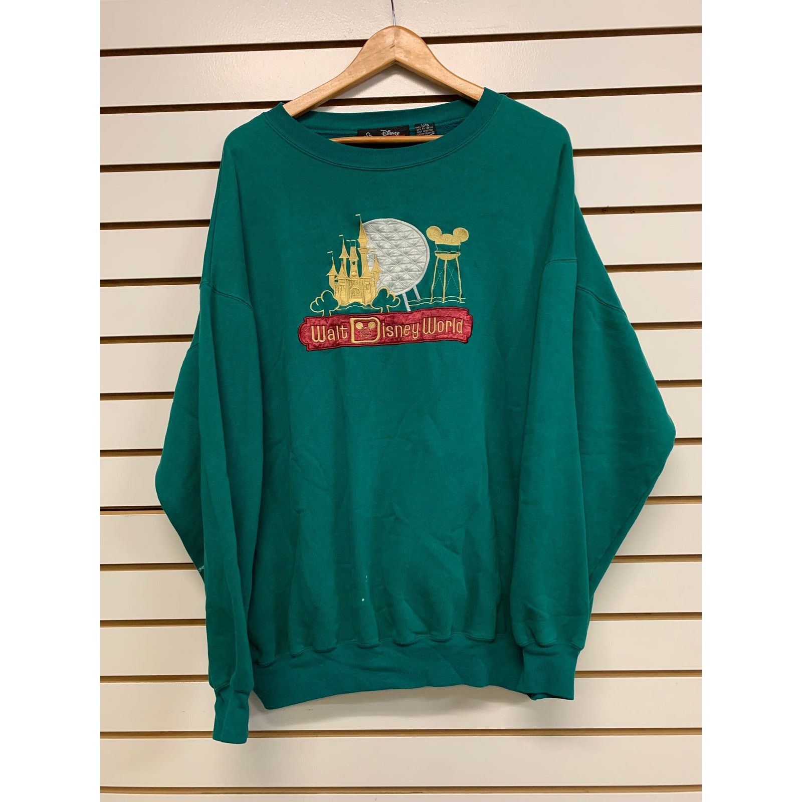 Disney Vintage Walt Disney World Sweatshirt size L/XL 1990s 80s Size US L / EU 52-54 / 3 - 1 Thumbnail