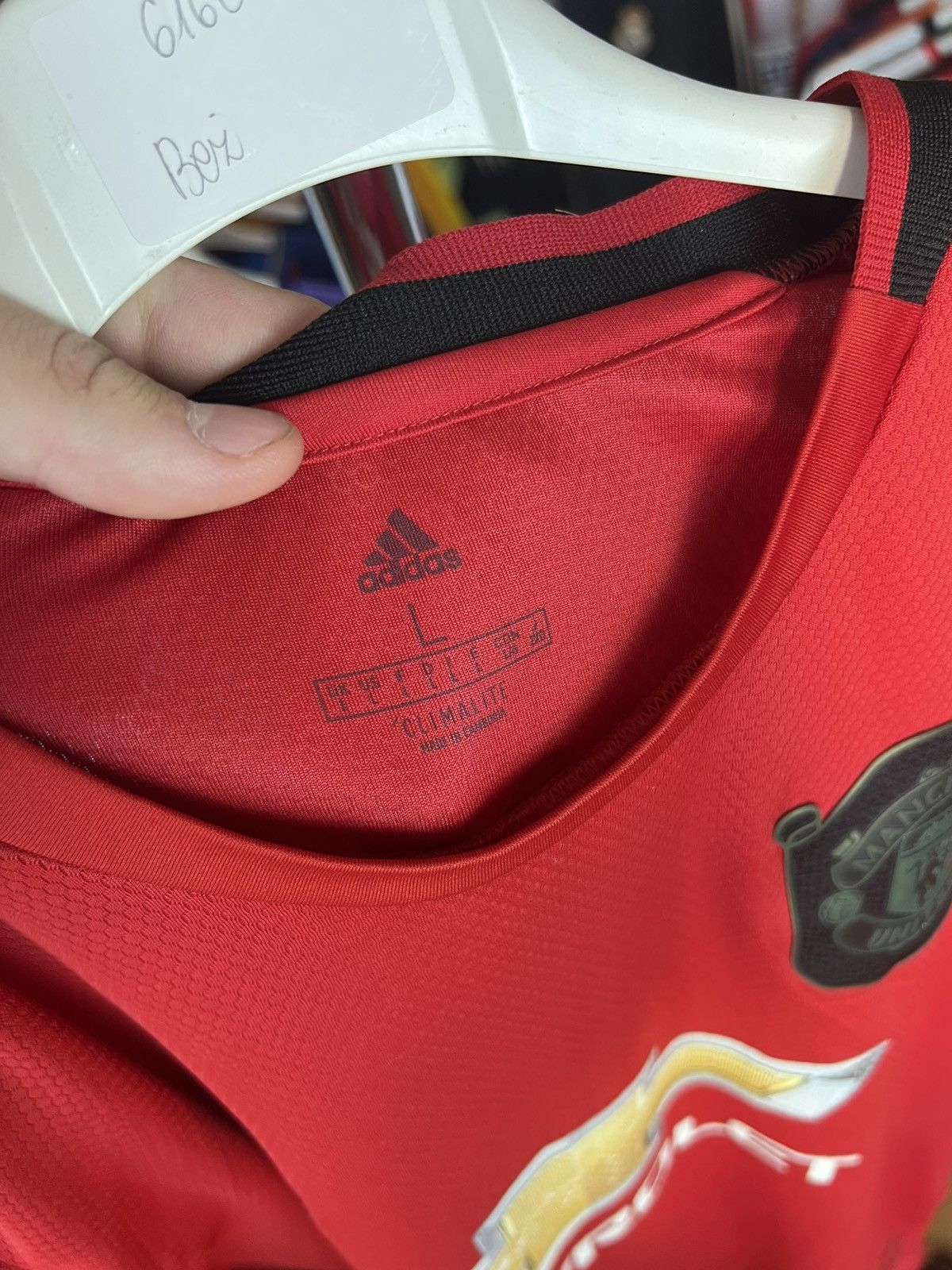 Adidas Soccer Jersey Adidas Manchester United 2019/20 James #21 Size US M / EU 48-50 / 2 - 11 Thumbnail