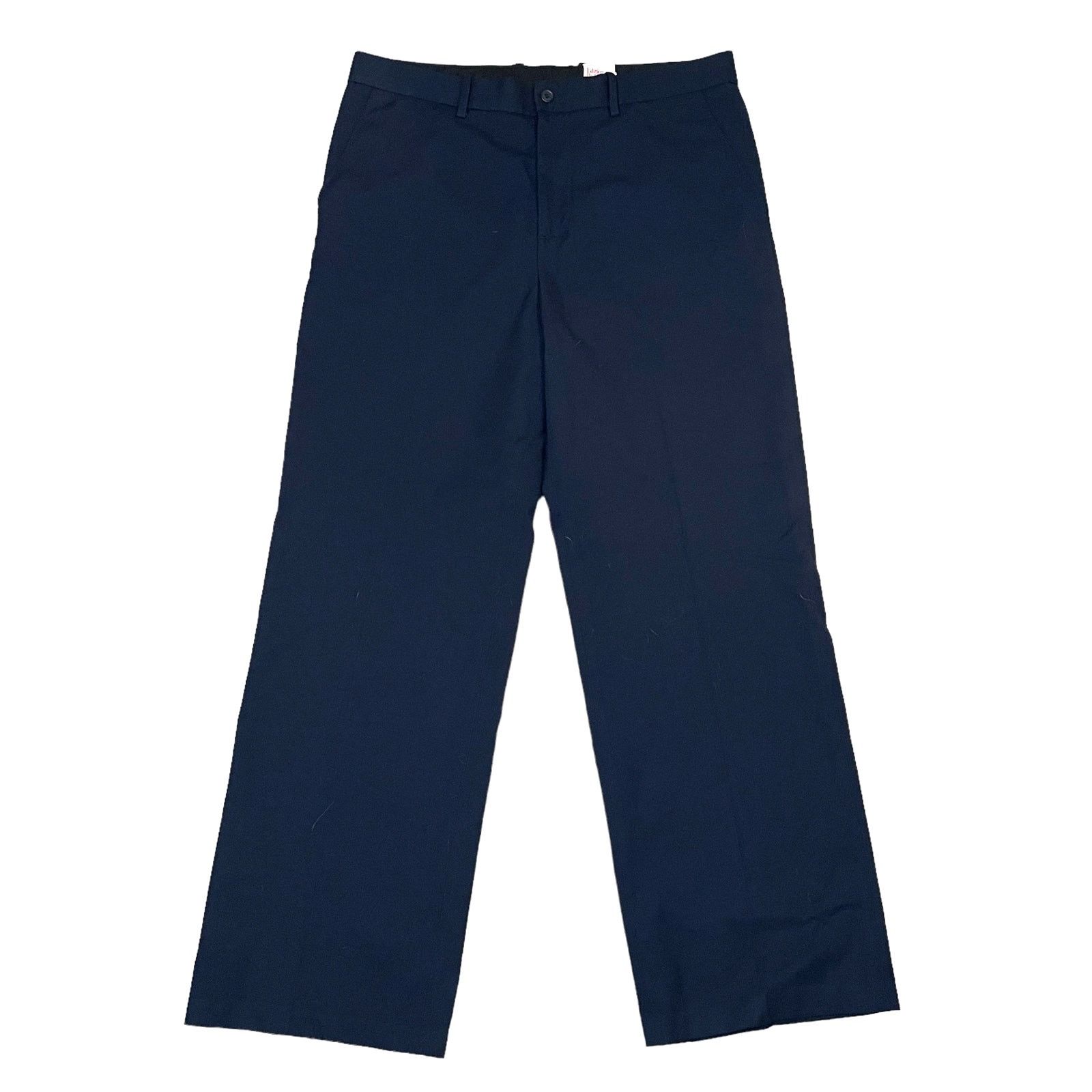 h&m blue dress pants Men - Dark Blue Slim Fit Suit Pants - Size: 46R
