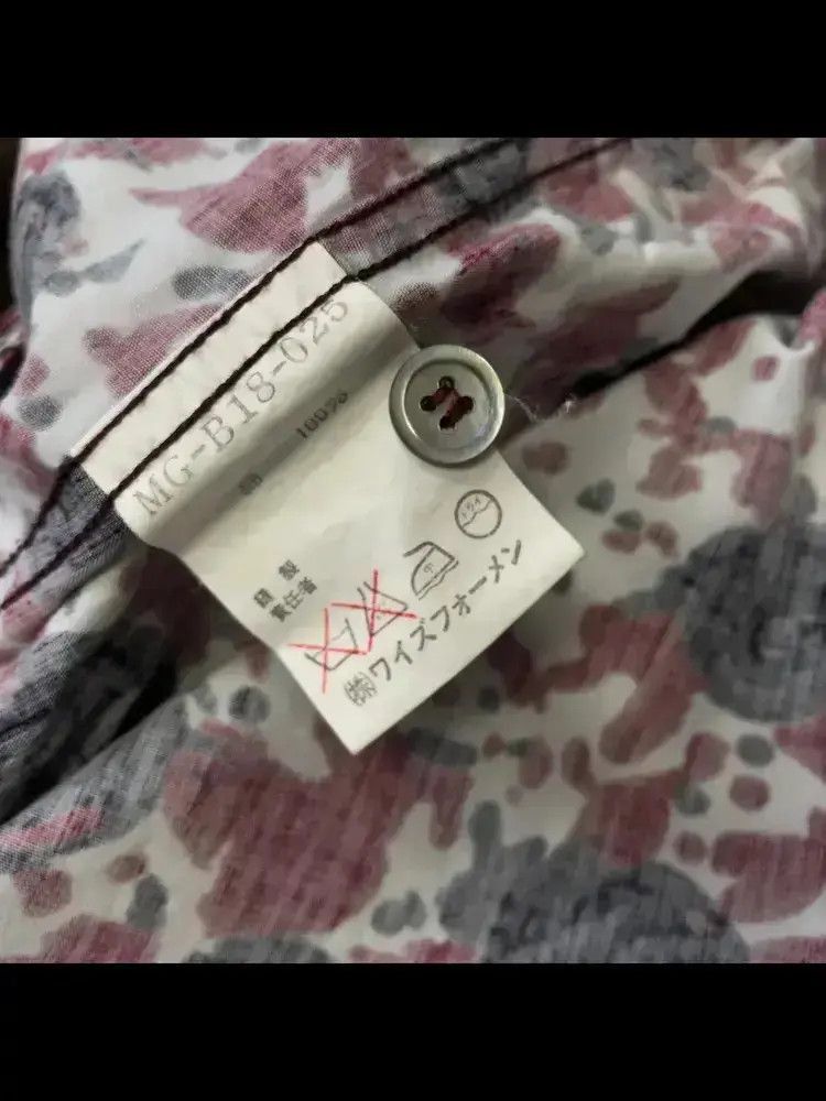 Yohji Yamamoto Yohji Yamamoto 90s flower shirt Size US L / EU 52-54 / 3 - 7 Thumbnail