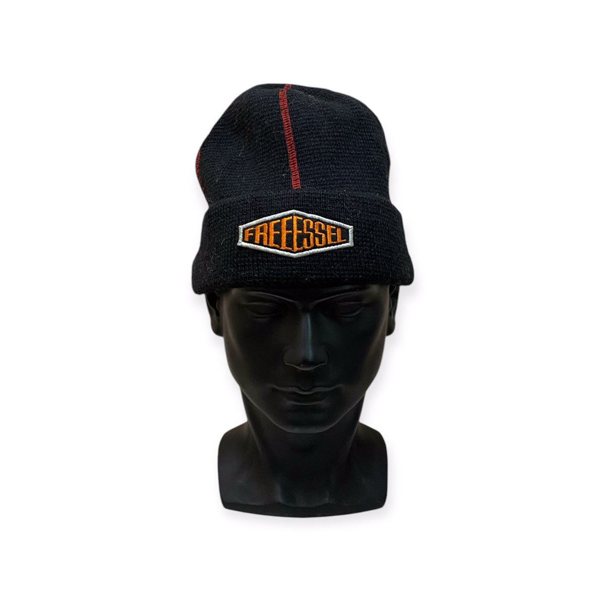 Japanese Brand × Vintage Vintage Freeessel Spellout Beanie Hat Size ONE SIZE - 1 Thumbnail
