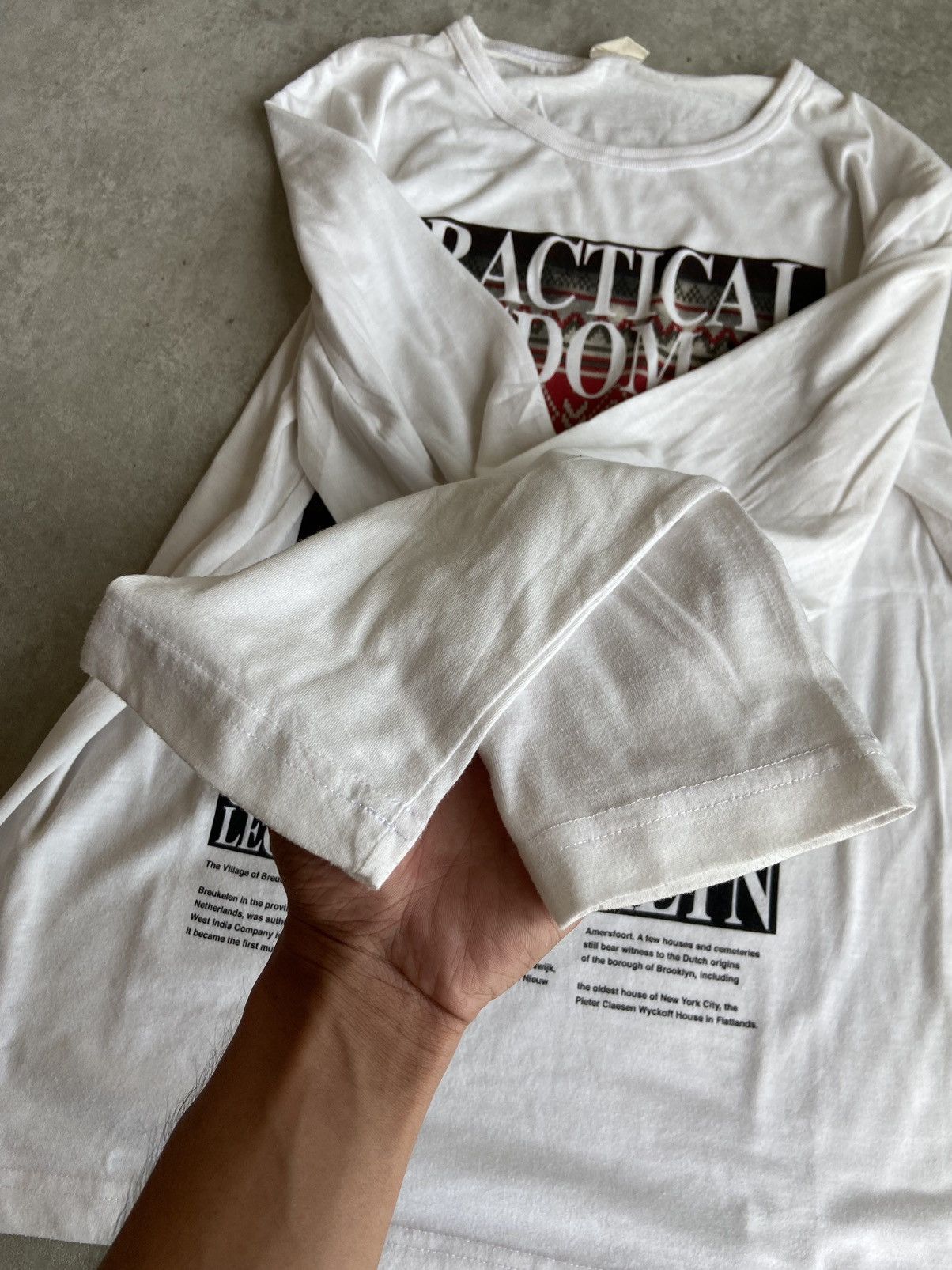 If Six Was Nine × Japanese Brand POWER TO THE PEOPLE PRACTICAL WISDOM LONG SLEEVE Size US L / EU 52-54 / 3 - 4 Thumbnail