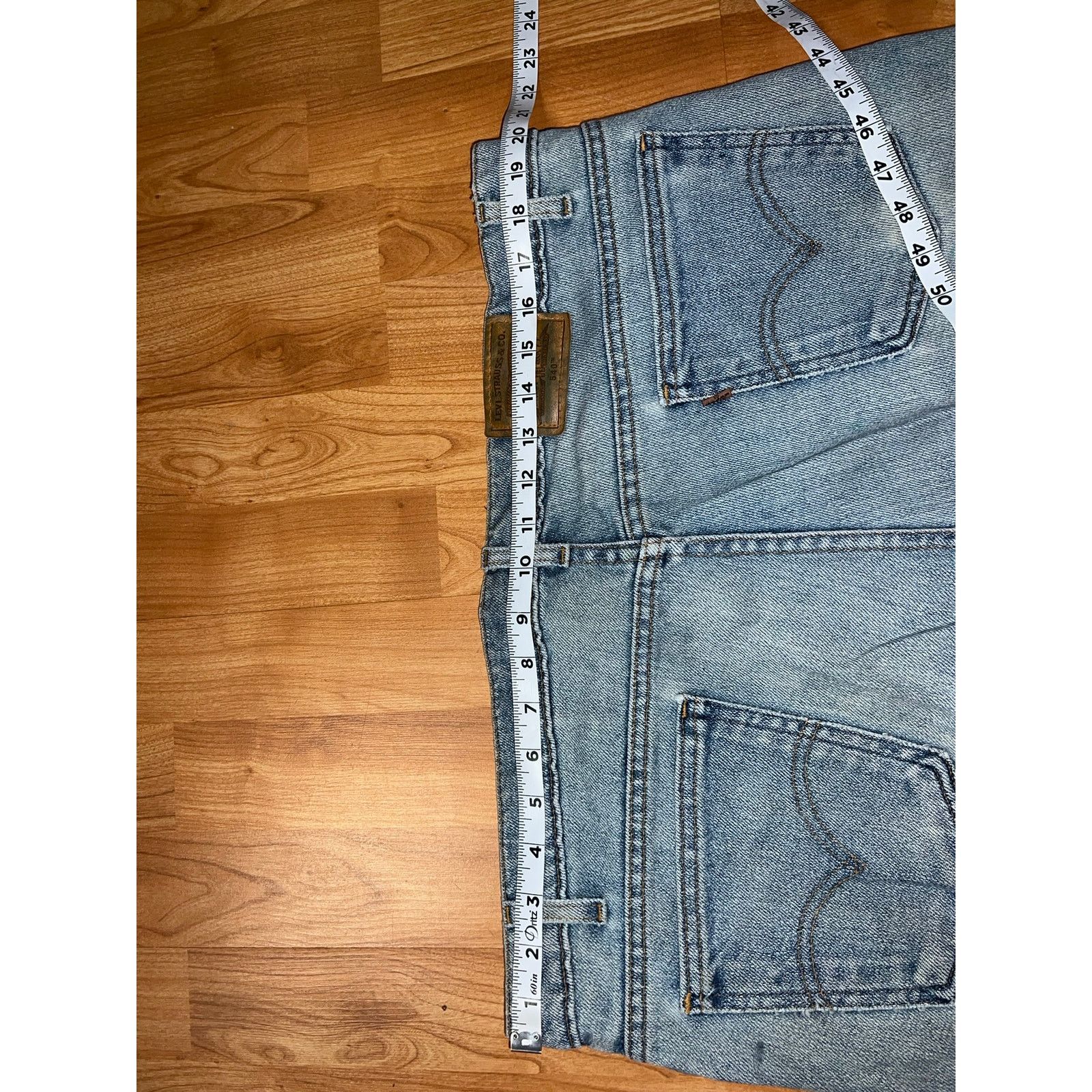Levi's Vintage Levis 540 Jeans Brown Tab Pants Denim Baggy 42x30 Size US 42 / EU 58 - 9 Thumbnail
