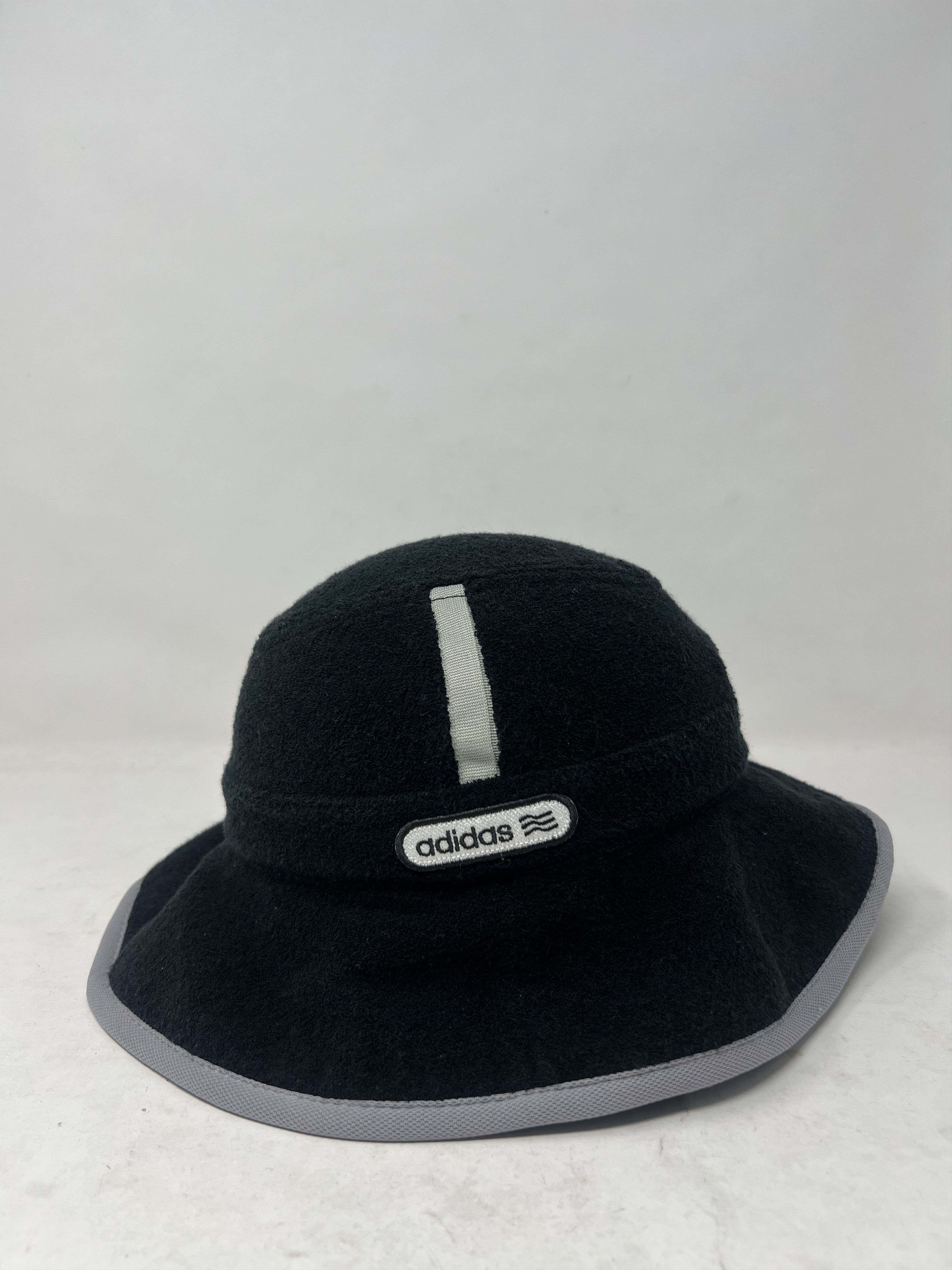 Adidas Adidas Fleece Black Bucket Hat Size ONE SIZE - 6 Thumbnail