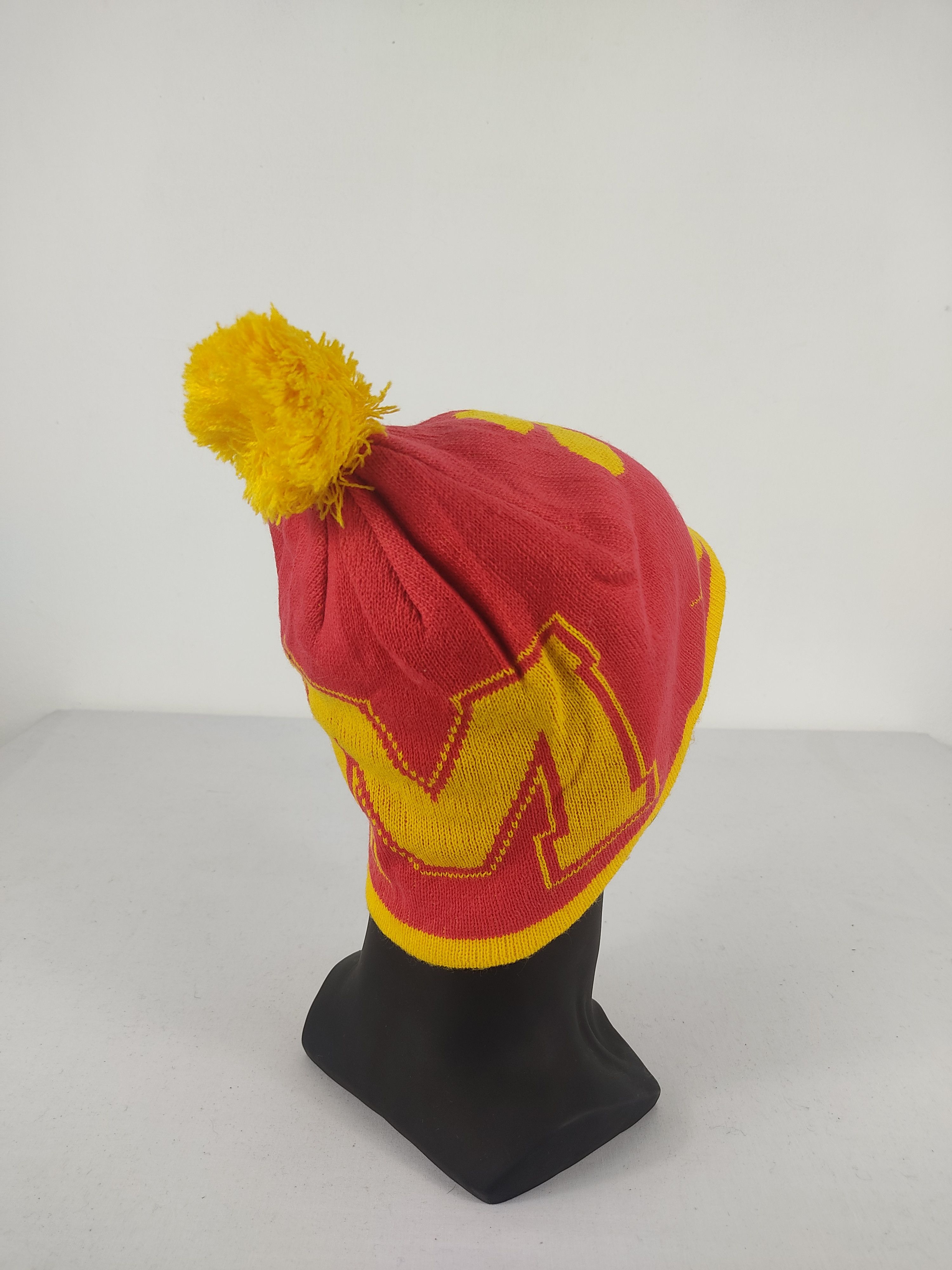 Mickey Mouse × Vintage Vintage Mickey Mouse Beanie / Snow Hat / Snow Cap Size ONE SIZE - 4 Thumbnail