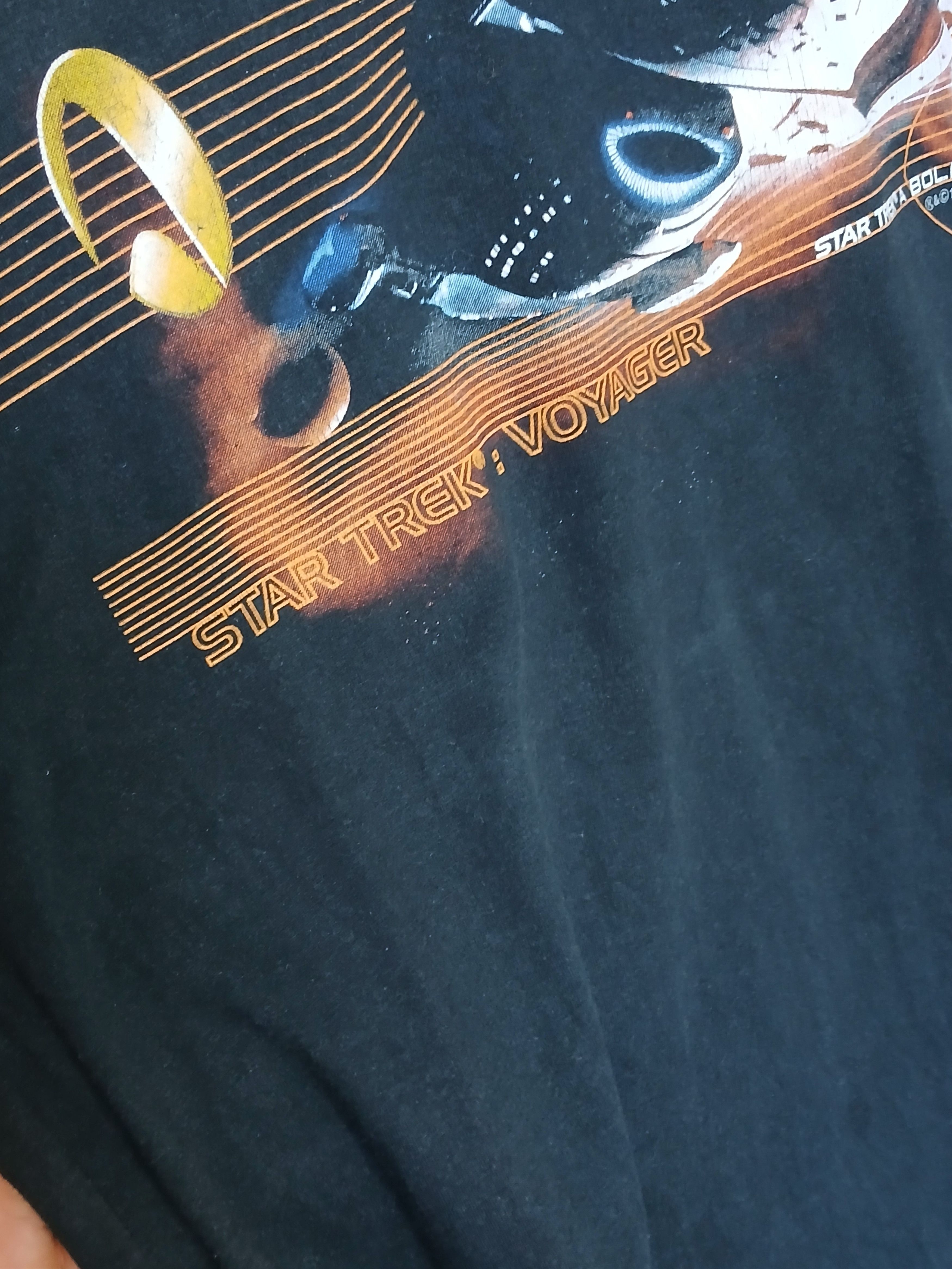 Vintage Vintage 1999 Star Trek Movie T-Shirt Size US XL / EU 56 / 4 - 5 Thumbnail