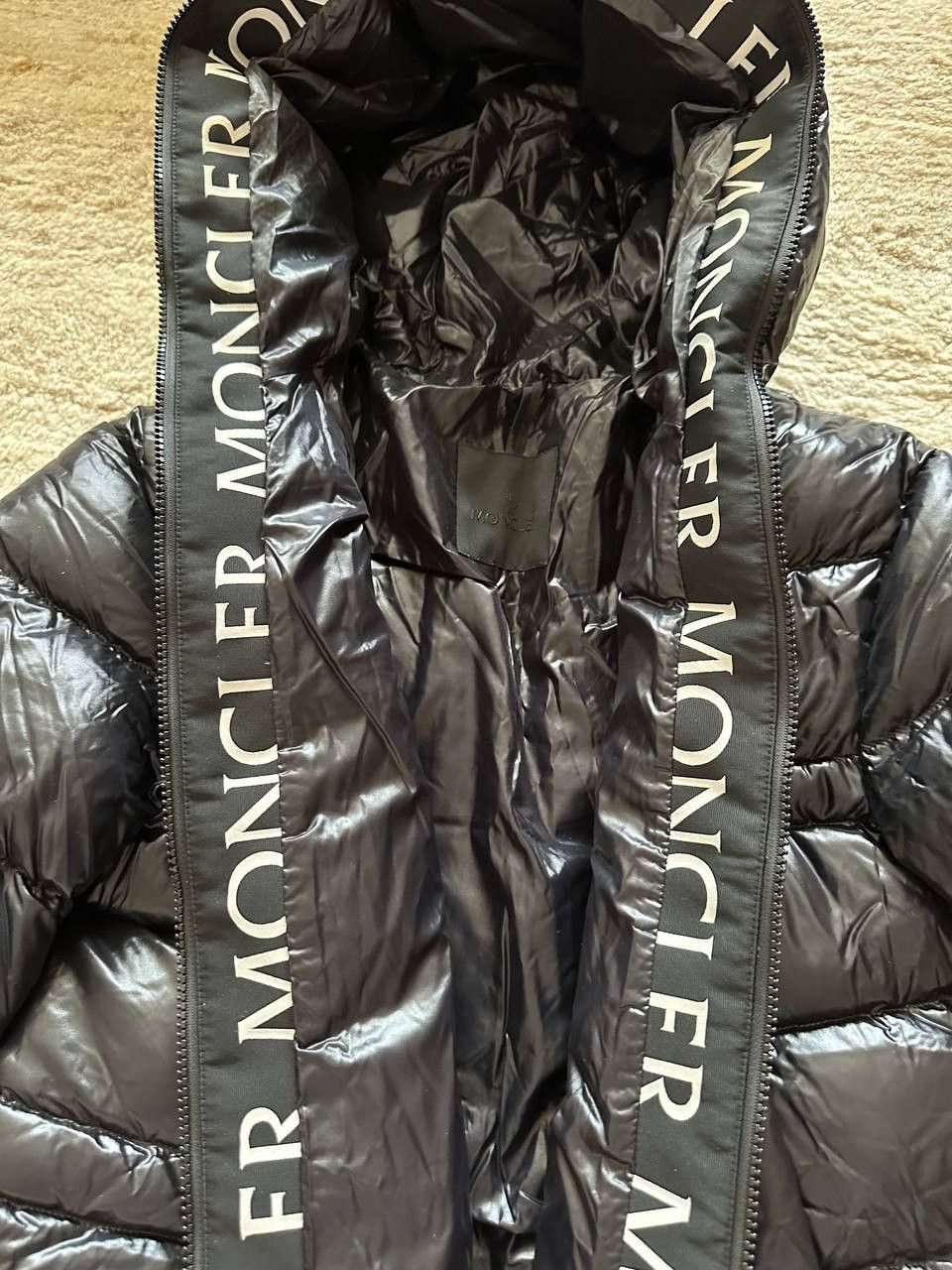 Moncler Moncler Montcla Black Down Jacket Size S / US 4 / IT 40 - 3 Thumbnail