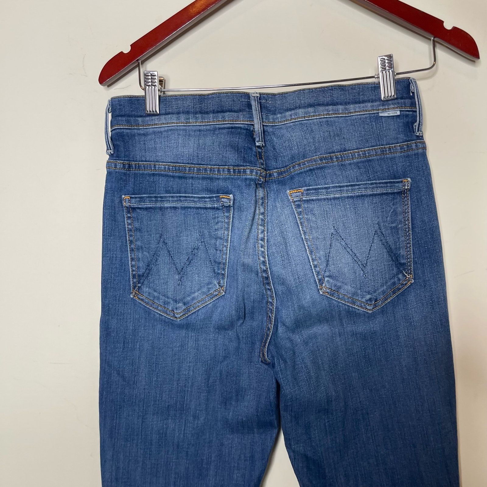 MOTHER MOTHER The Insider Crop Step Fray not rough enough Jeans 28 Size 28" / US 6 / IT 42 - 7 Thumbnail