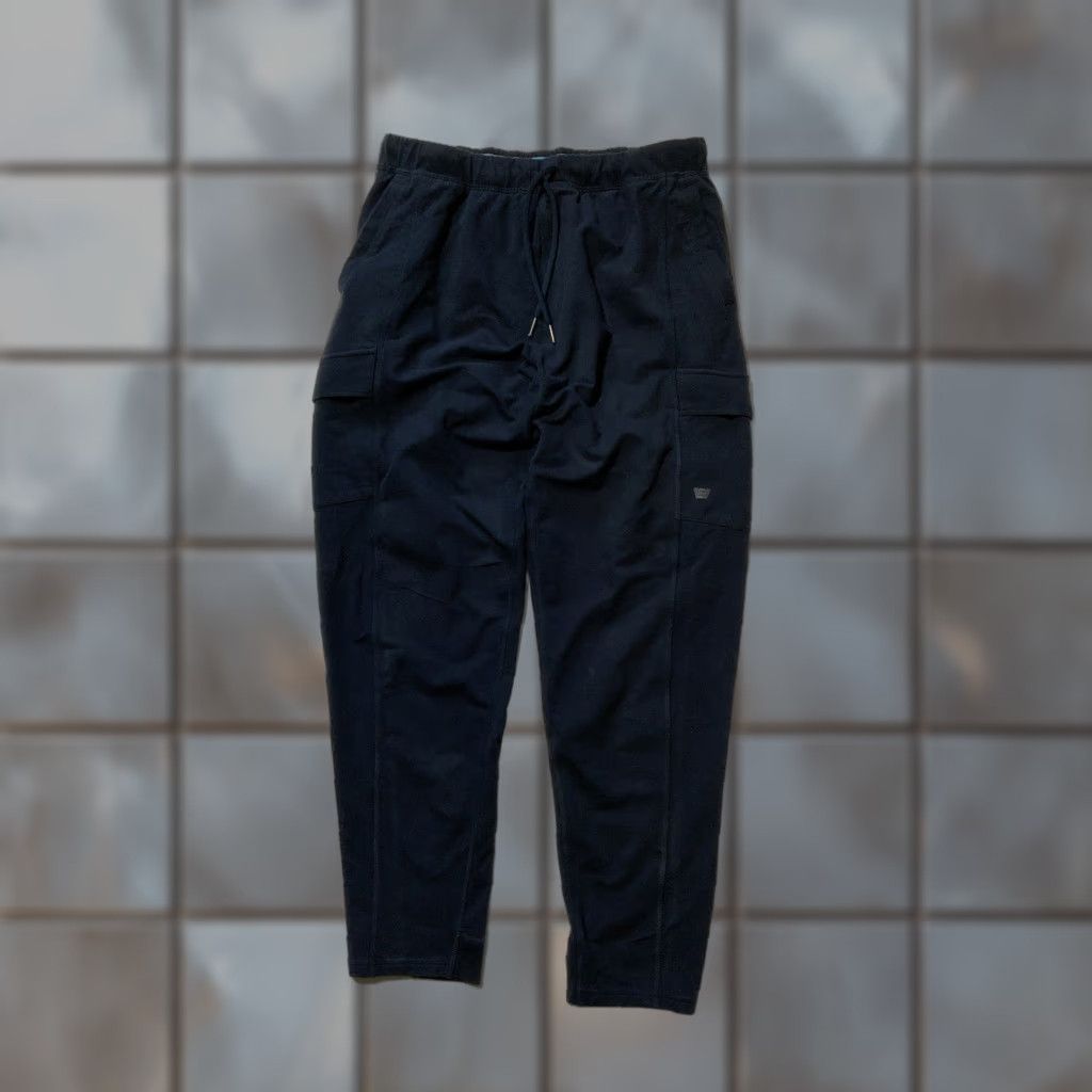 Vintage Mack Weldon For Daily Wear Cargo Navy Essential Lounge Jogger Sweatpants M Men Pants Regular Size M Sweatpants Navy Size US 31 - 1 Thumbnail