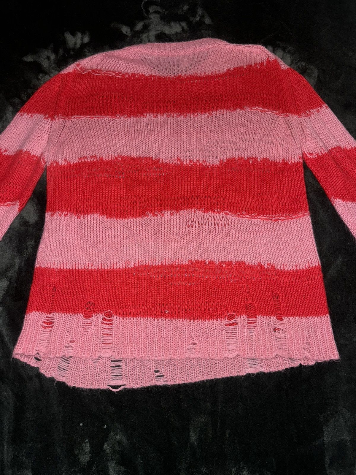 Entire Studios Acne Studios Kaila Distressed Striped Knitted Size US M / EU 48-50 / 2 - 7 Thumbnail