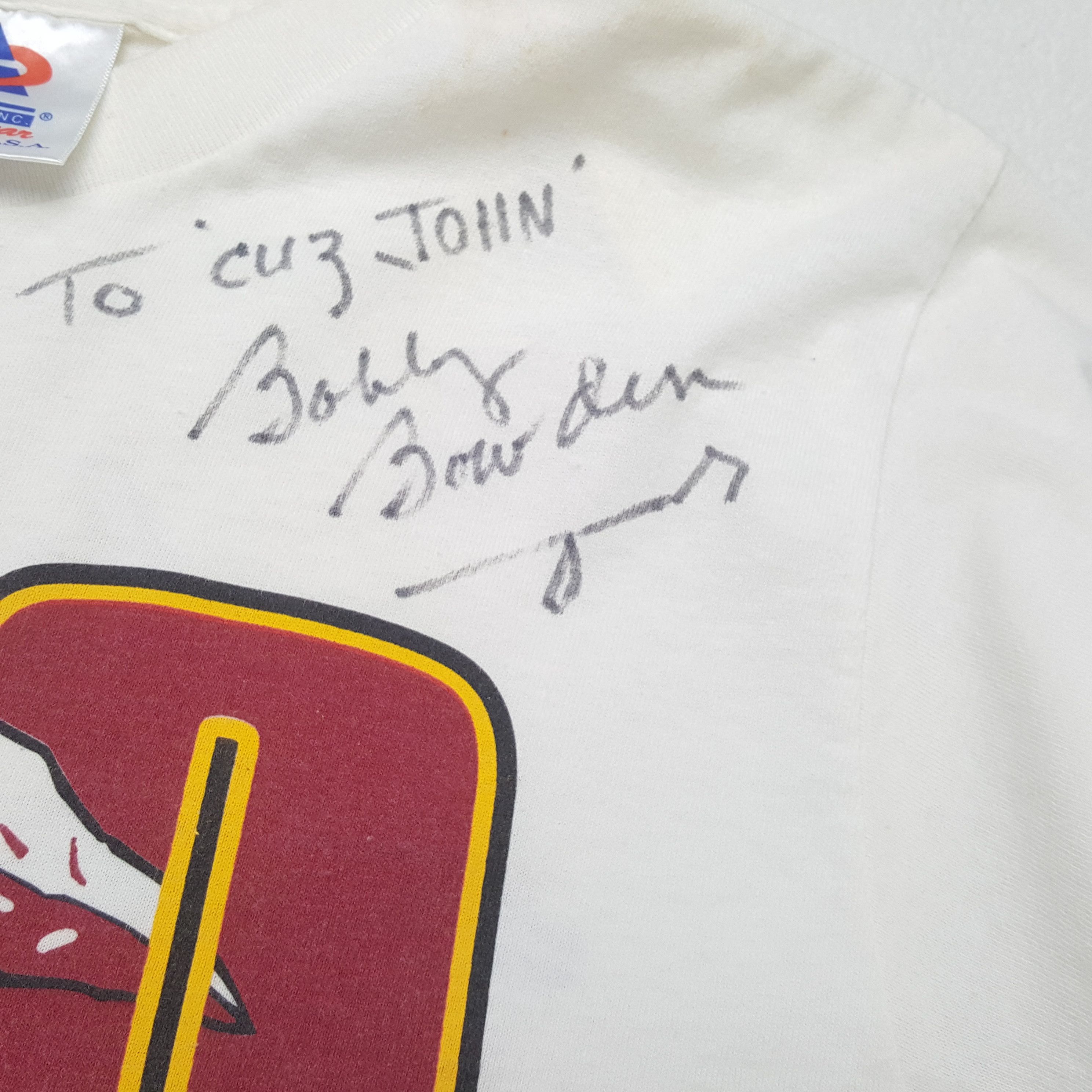 Vintage BOBY BOWDEN Coach Football Sports Tshirt Size US M / EU 48-50 / 2 - 8 Thumbnail